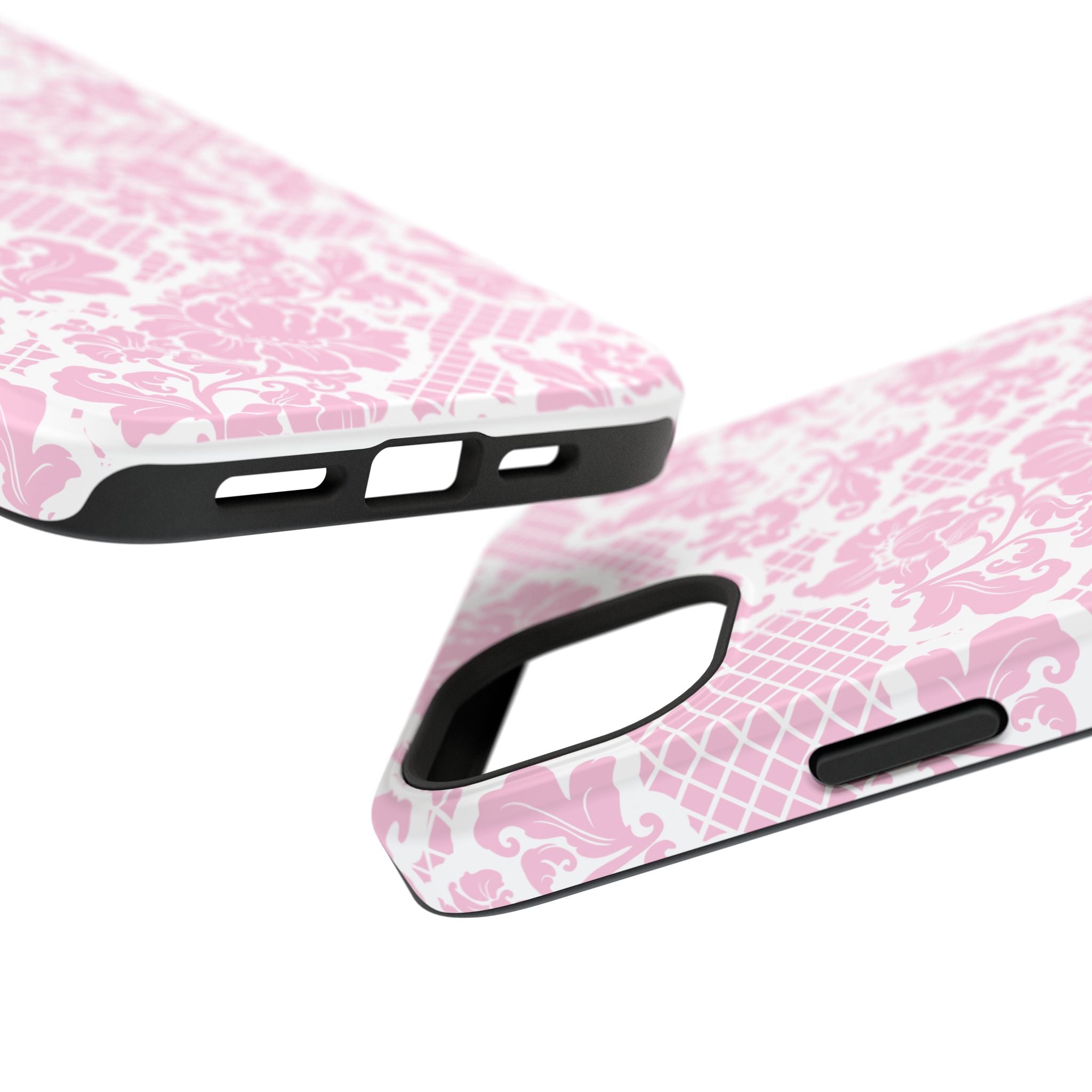 Customizable: Pink Lace Inspired Elegantly Chic Impact-Resistant Case