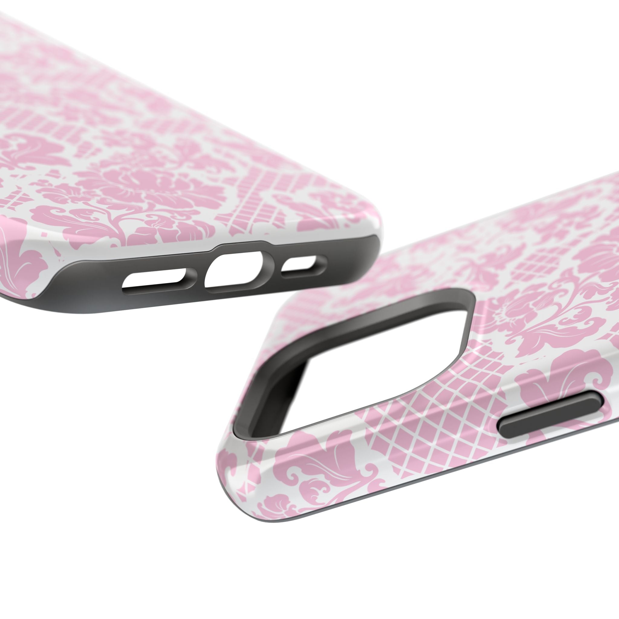 Customizable: Pink Lace Inspired Elegantly Chic Impact-Resistant Case