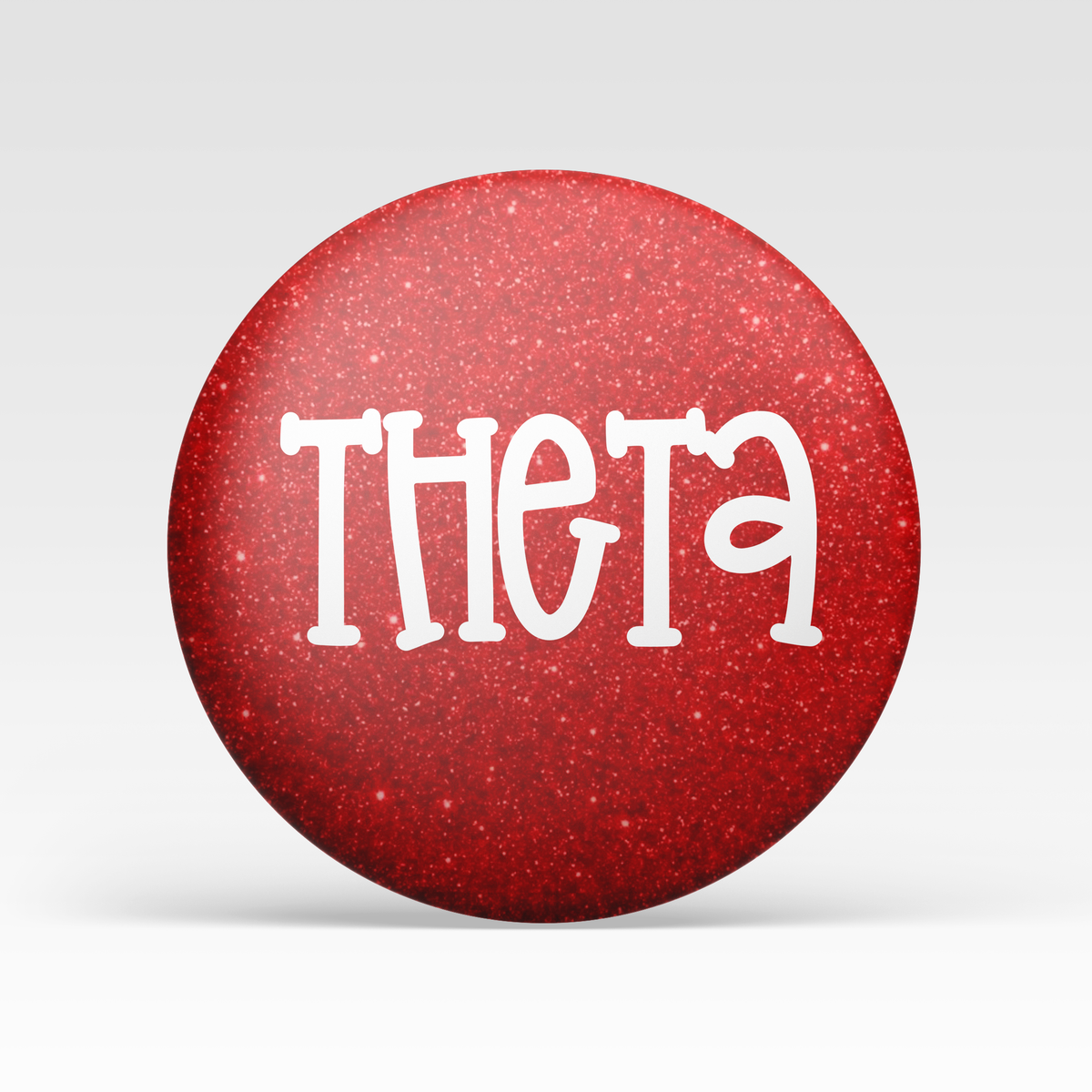 Kappa Alpha Theta Red Glitter