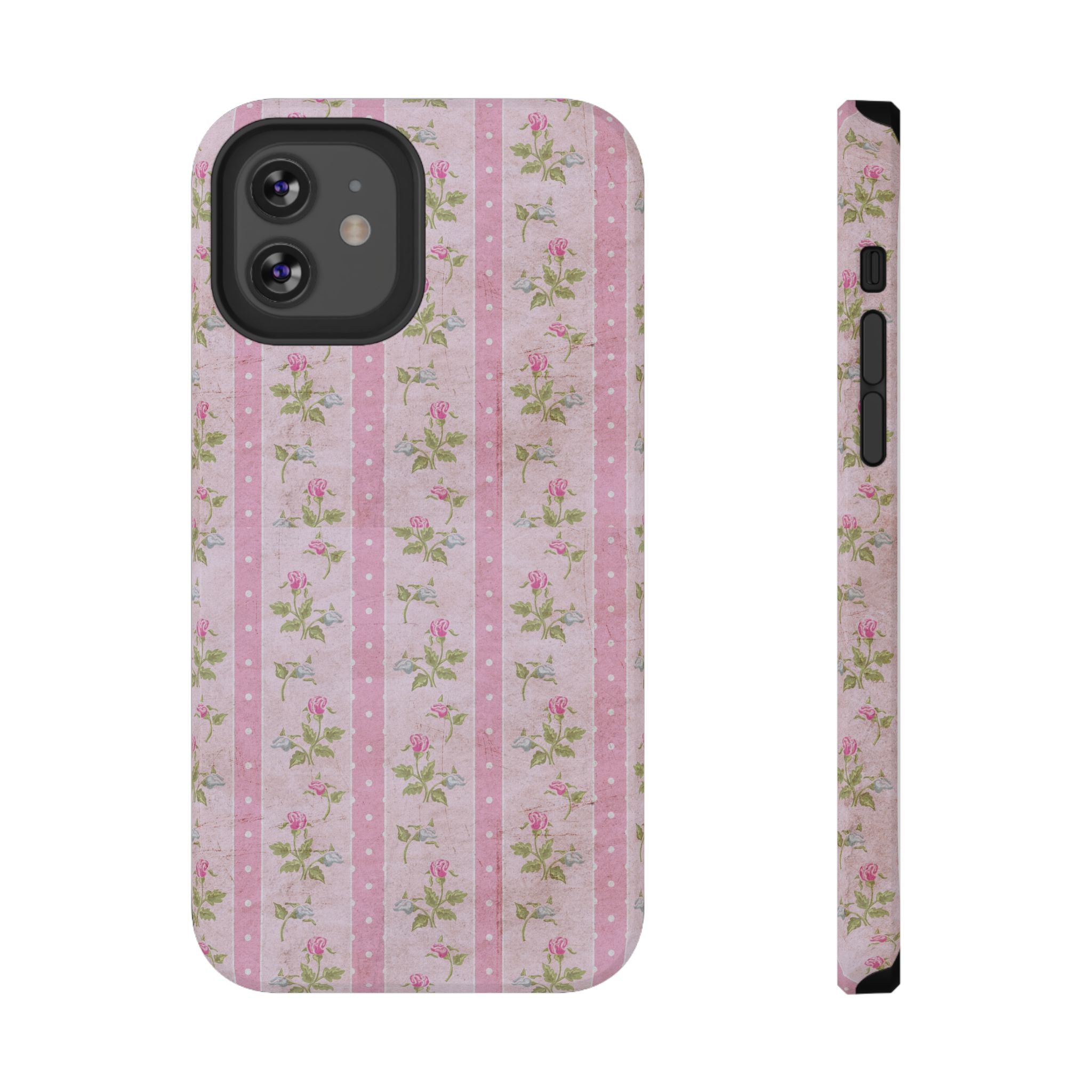 Impact-Resistant Phone Case, Inspirational Quote Case, Gift for Her, Bible Verse Decor, Floral Design Phone Cover