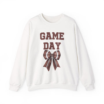 Customizable Brown Game Day Sweatshirt, Sports Apparel, Tailgate Fashion