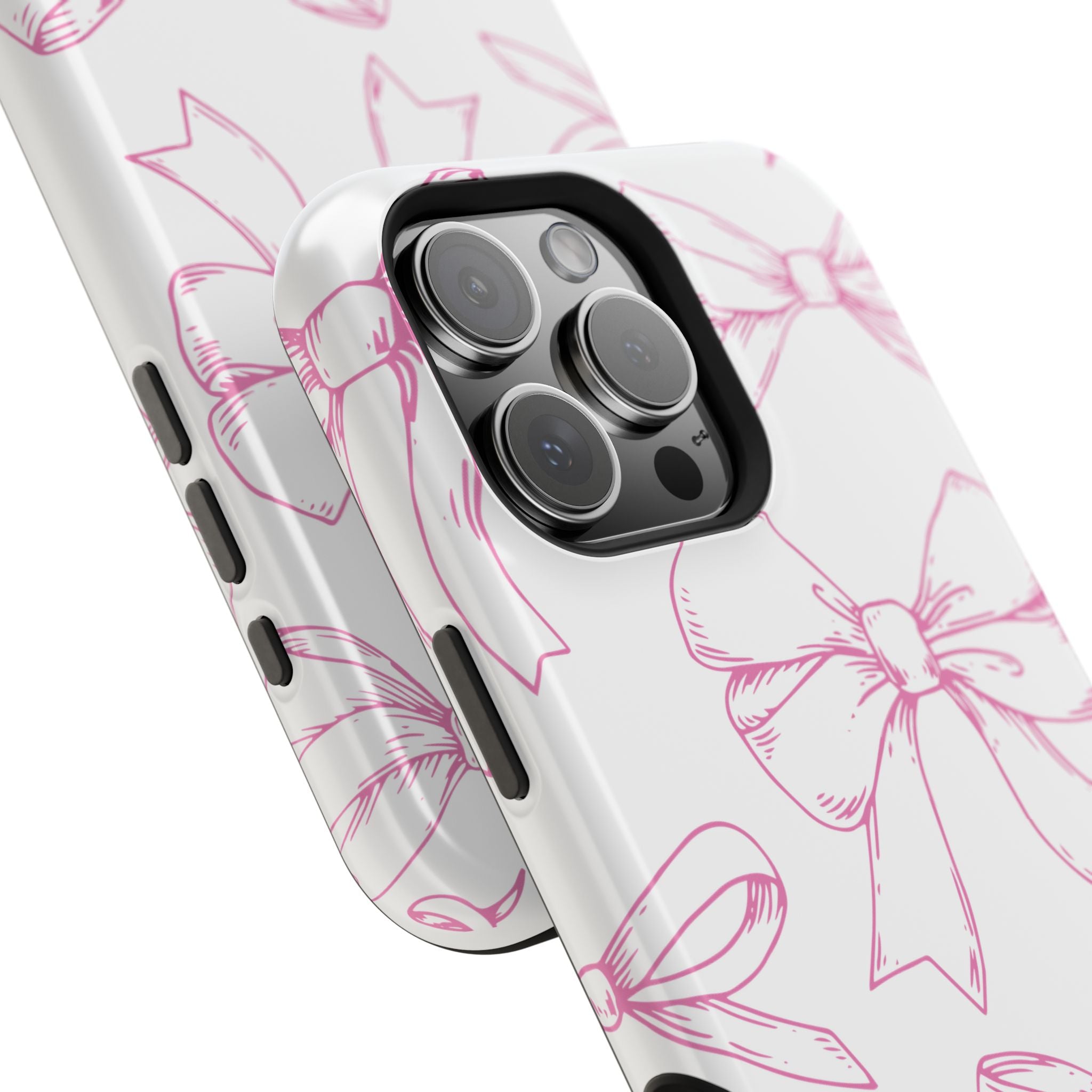 Customizable: Cute Bow Pattern Phone Case