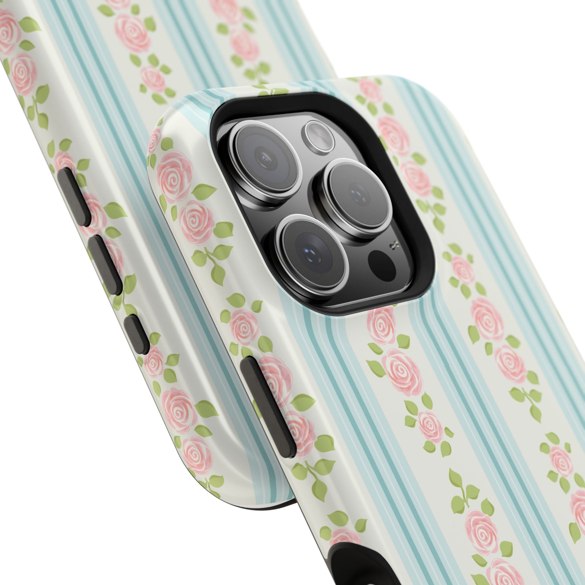 Customizable: Floral Impact-Resistant Phone Case