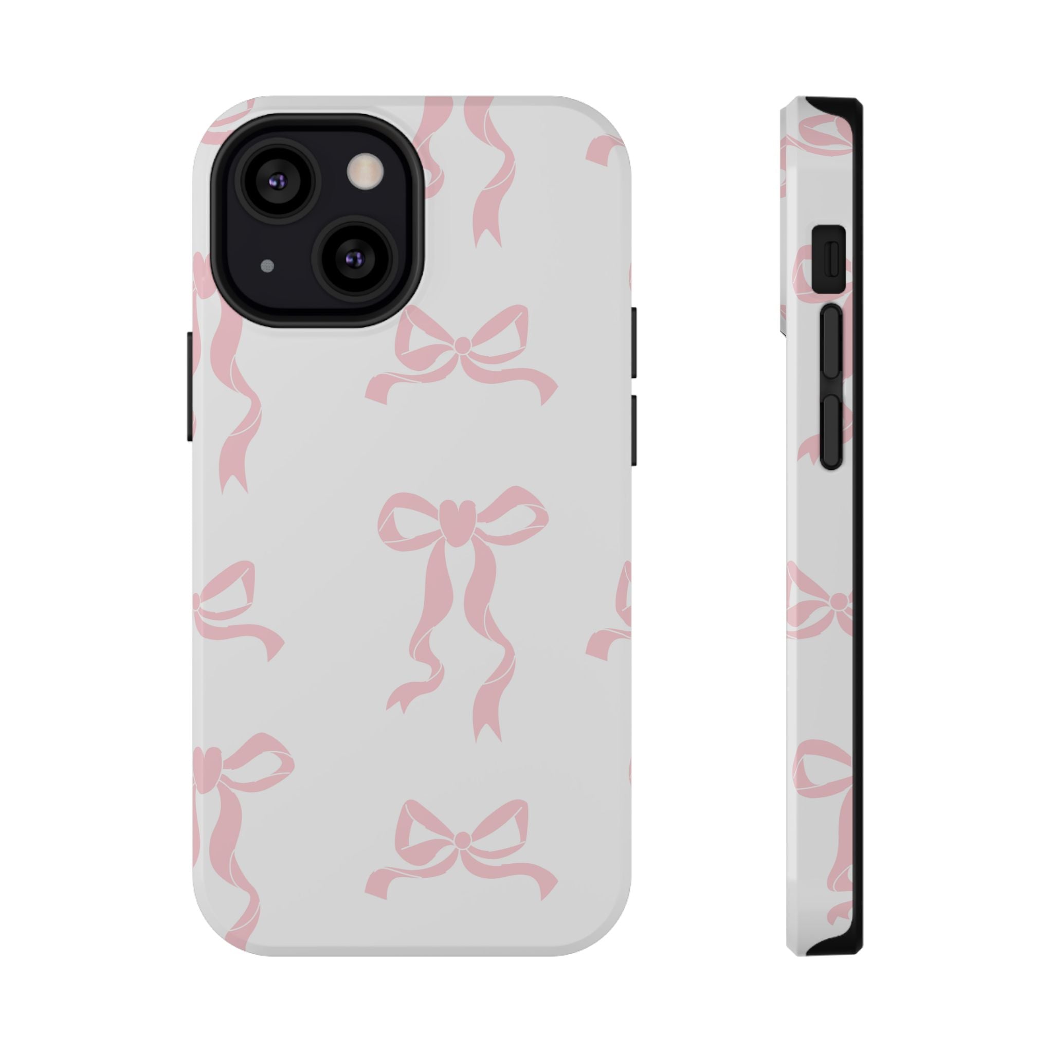 Customizable Cute Bow Pattern Phone Case