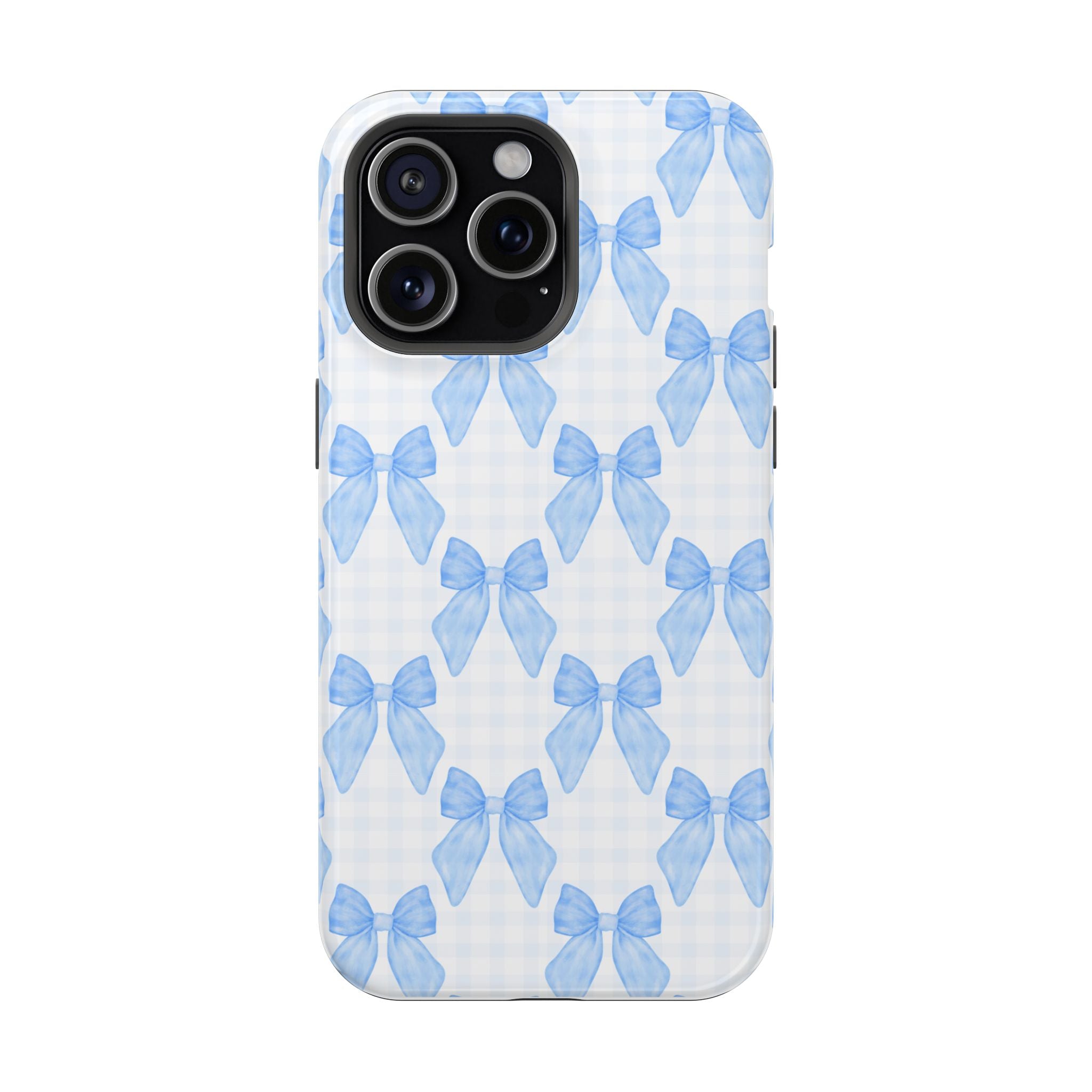 Customizable: Charming Bow Pattern Phone Case