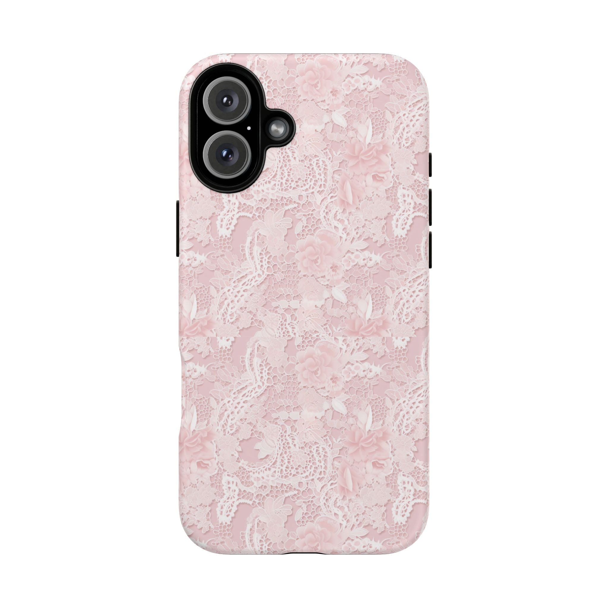 Customizable: Pink Floral Phone Case, Stylish Tough Cases, Unique Gift for Her, Cute Phone Accessories, Floral Tech Cover