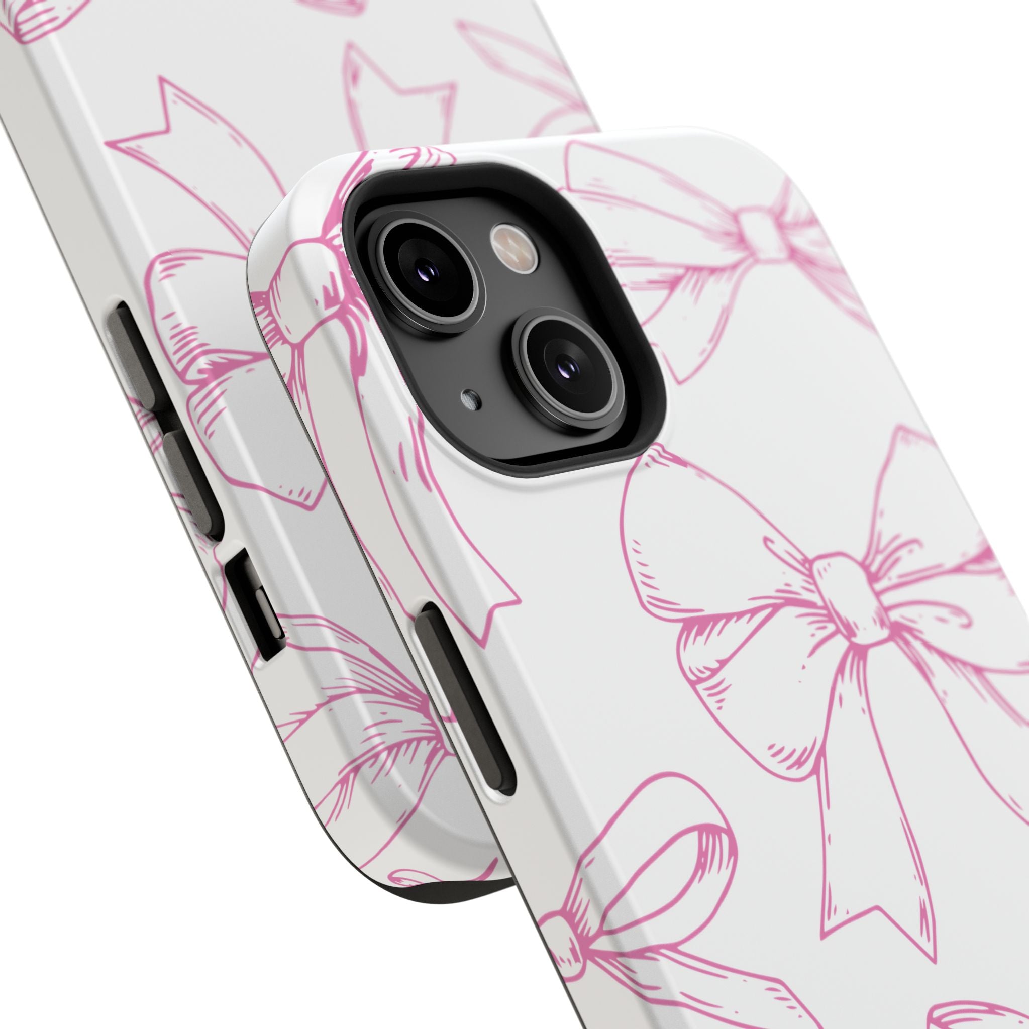 Customizable: Cute Bow Pattern Phone Case
