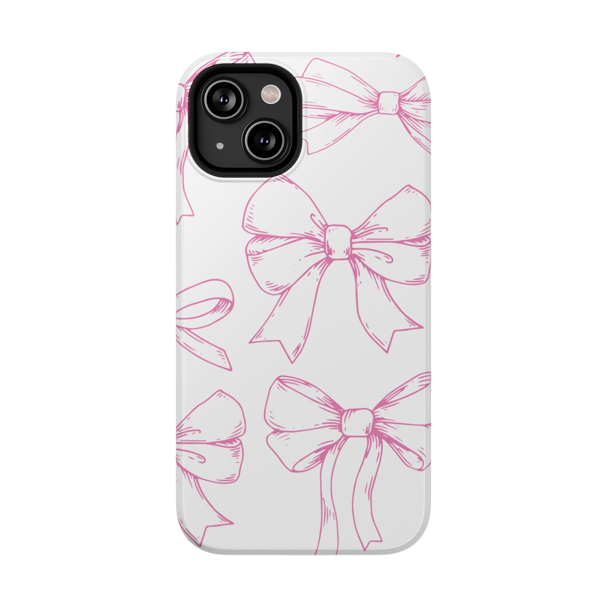 Customizable: Cute Bow Pattern Phone Case
