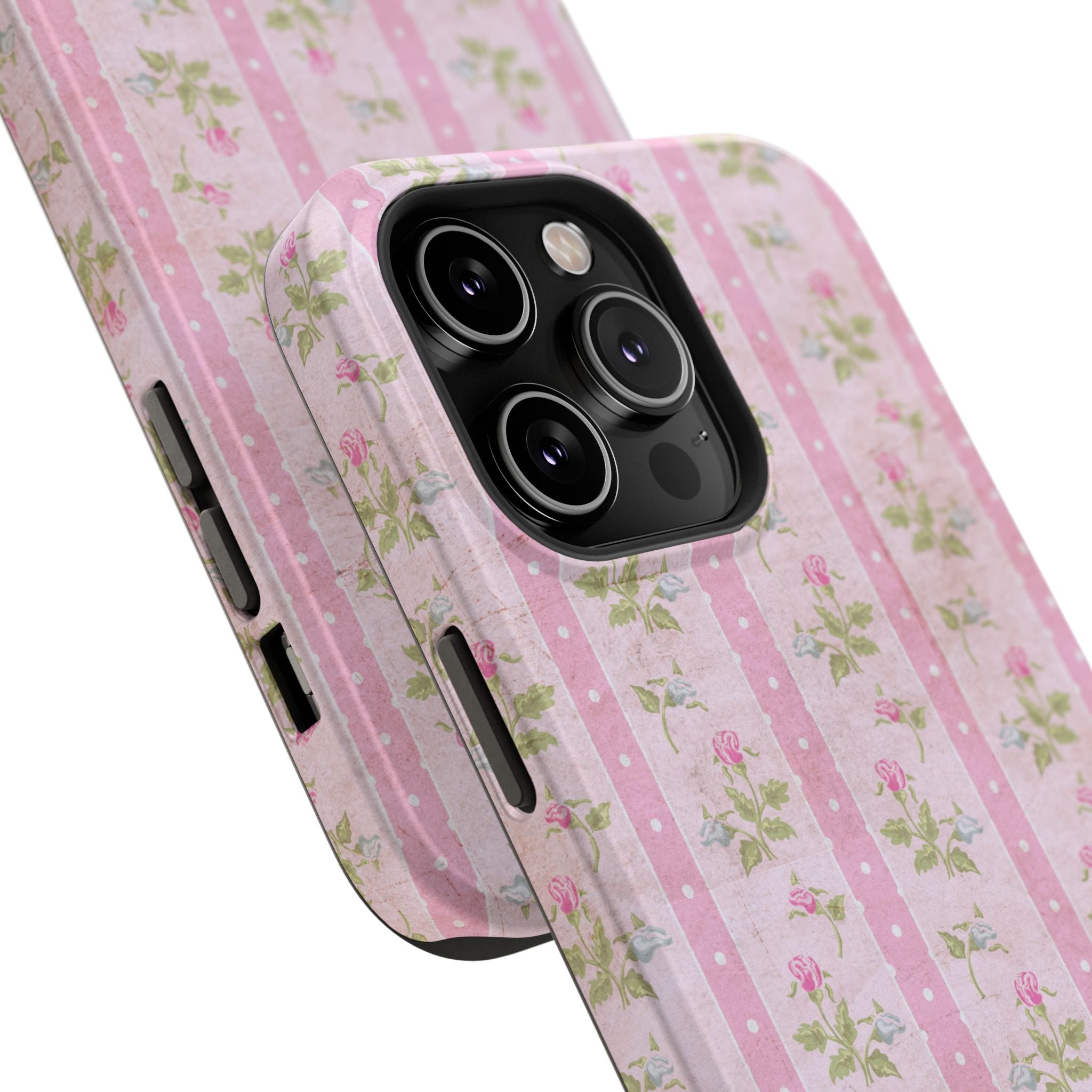 Impact-Resistant Phone Case, Inspirational Quote Case, Gift for Her, Bible Verse Decor, Floral Design Phone Cover
