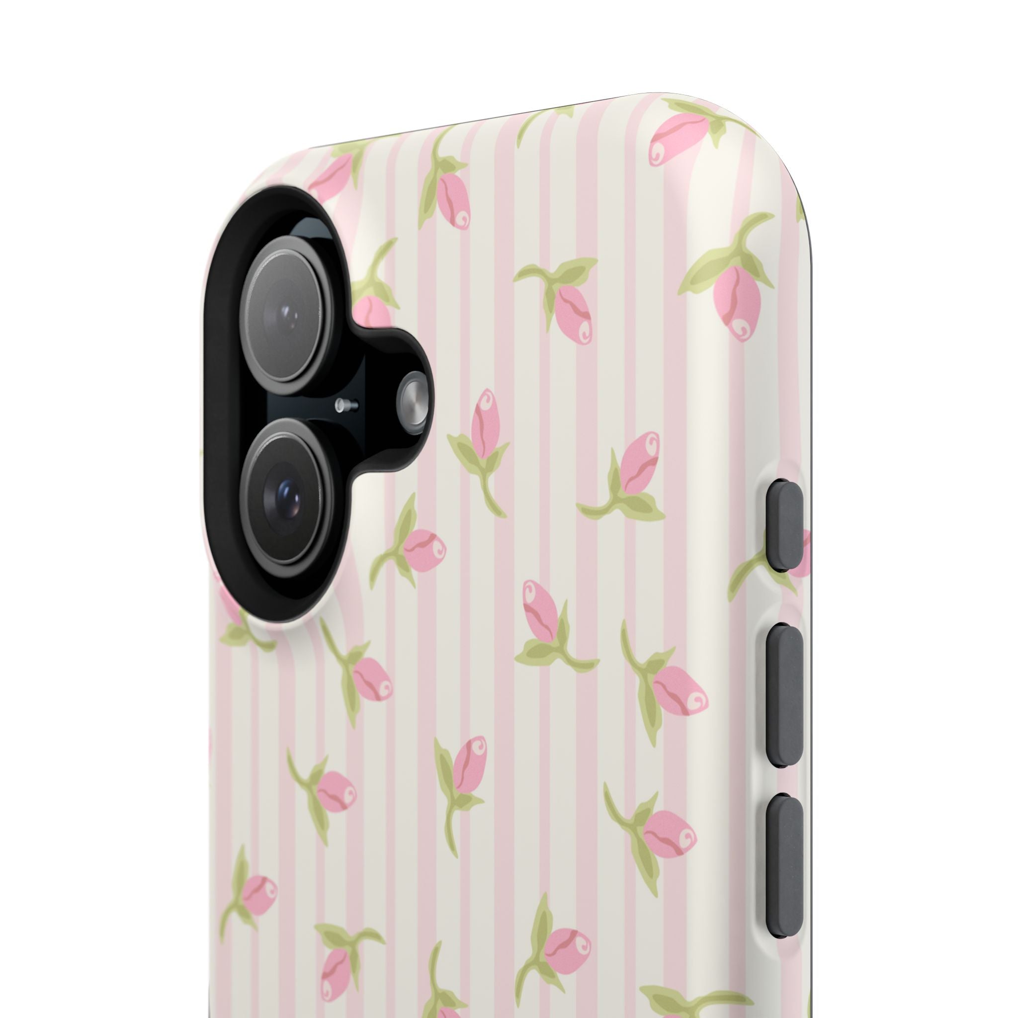 Customizable: Floral Impact-Resistant Phone Case