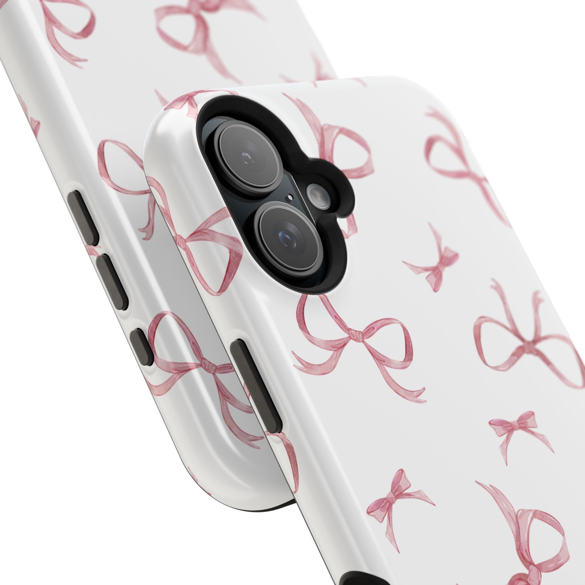 Customizable: Coquette Bow Stylish Impact-Resistant Phone Case