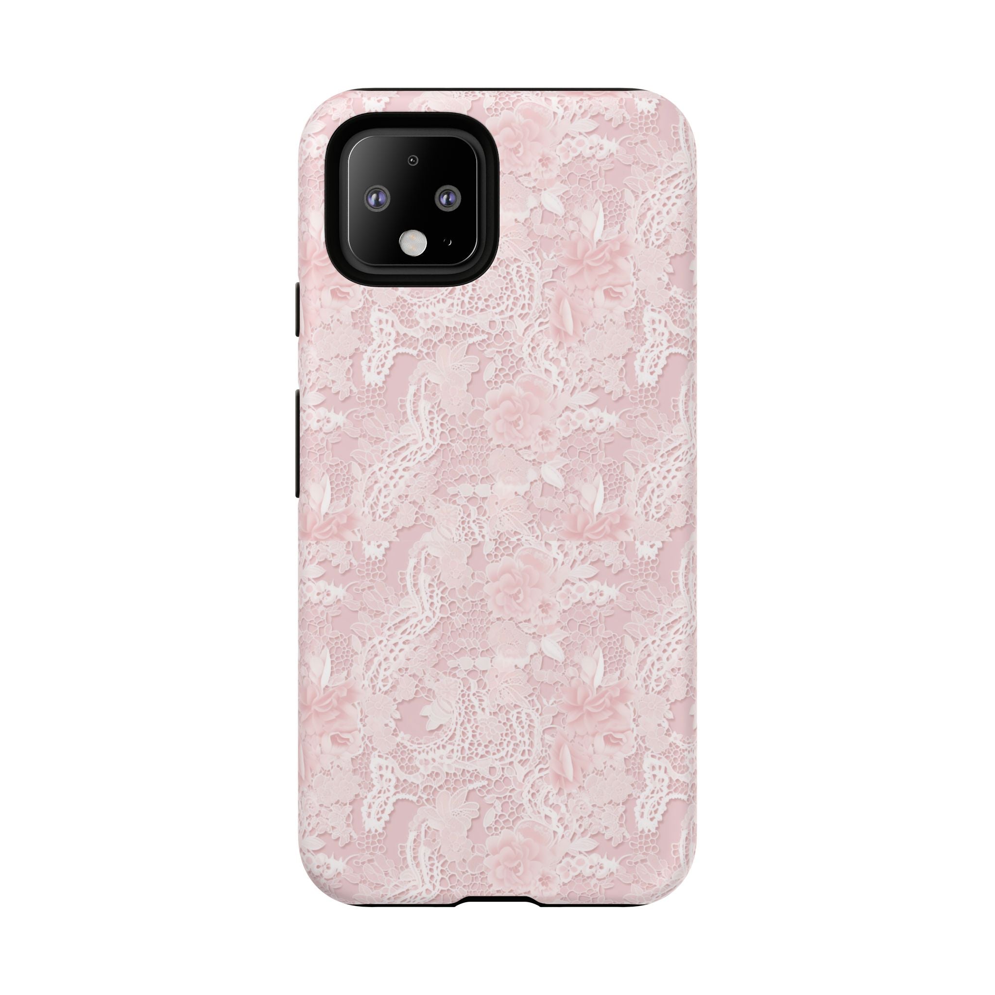 Customizable: Pink Floral Phone Case, Stylish Tough Cases, Unique Gift for Her, Cute Phone Accessories, Floral Tech Cover