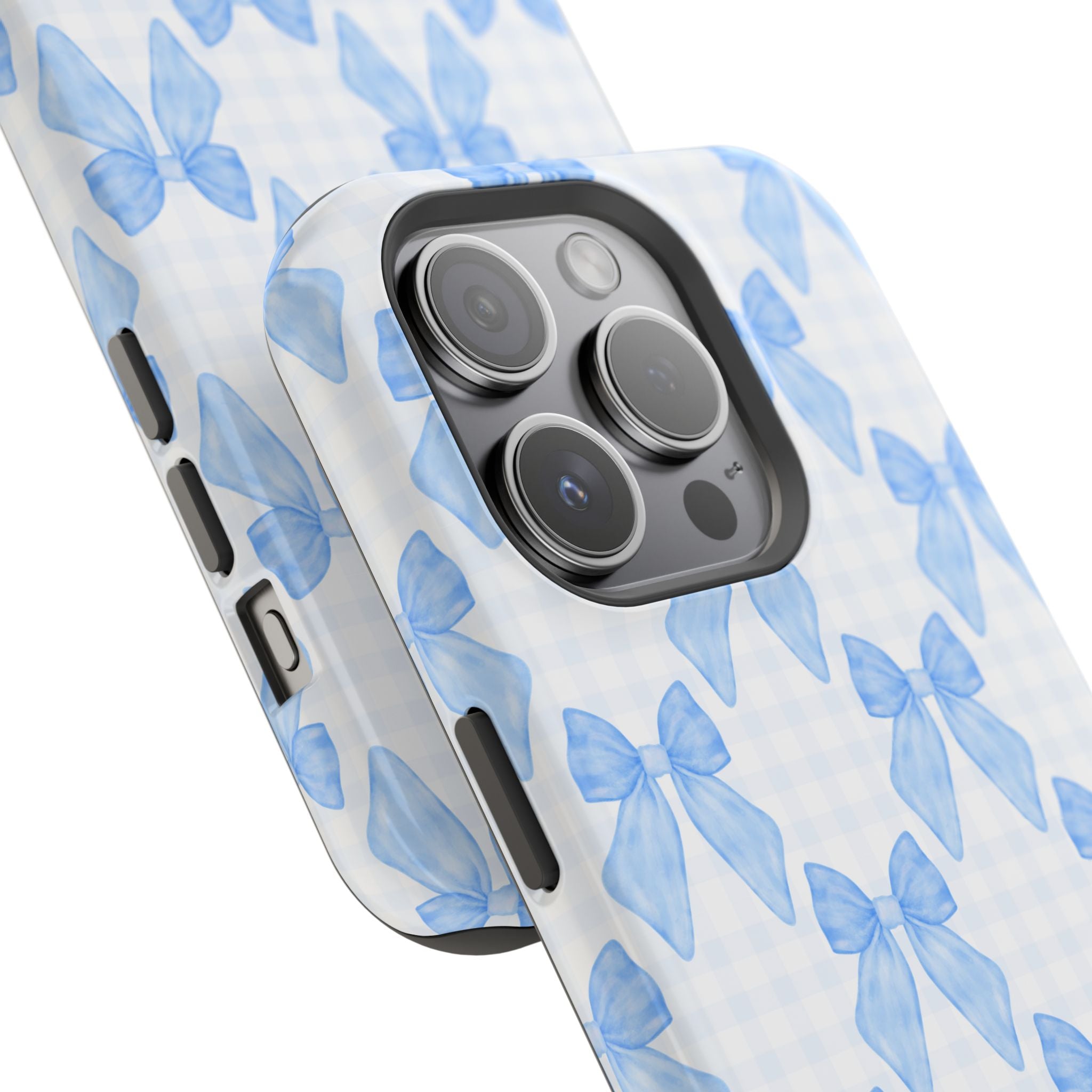 Customizable: Charming Bow Pattern Phone Case