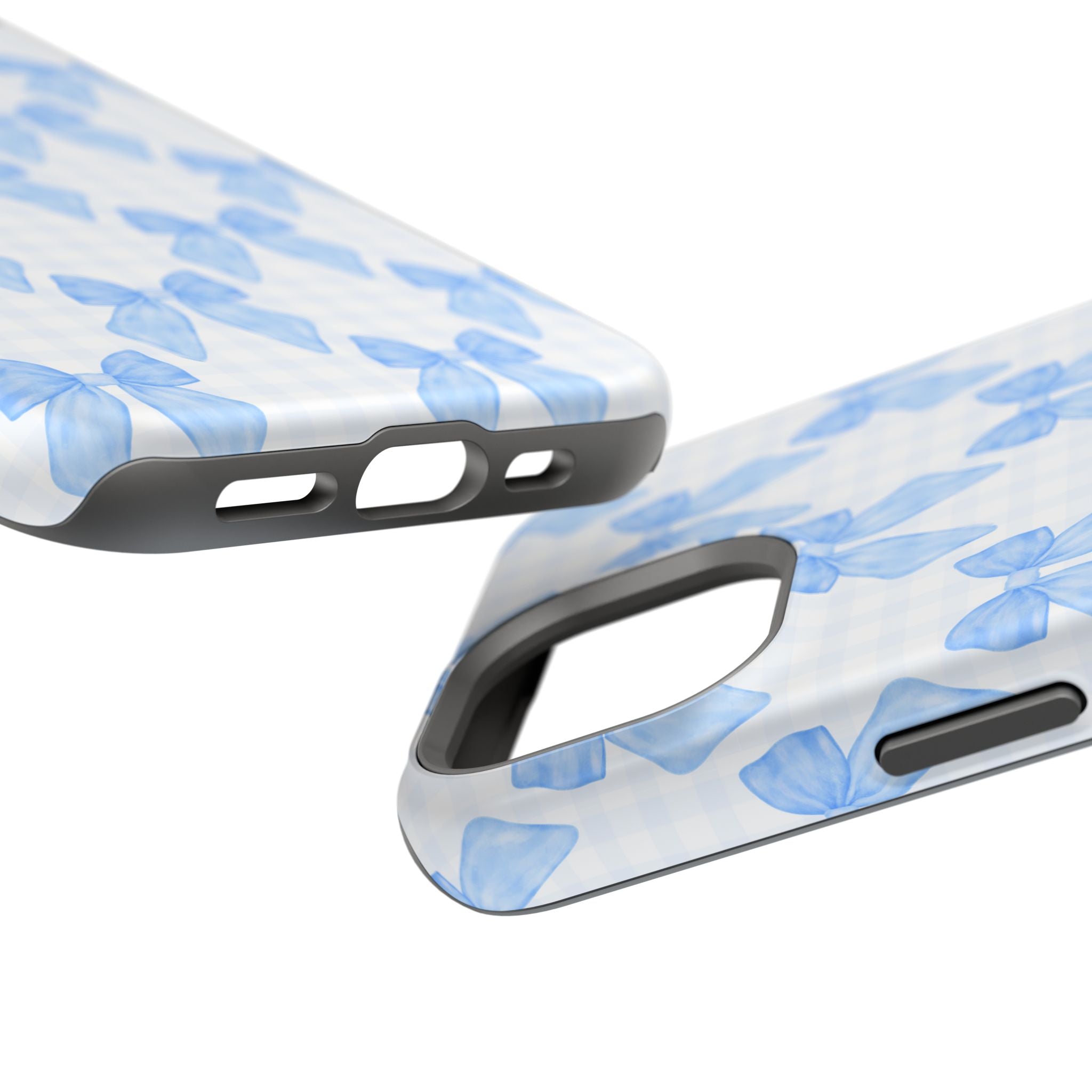 Customizable: Charming Bow Pattern Phone Case