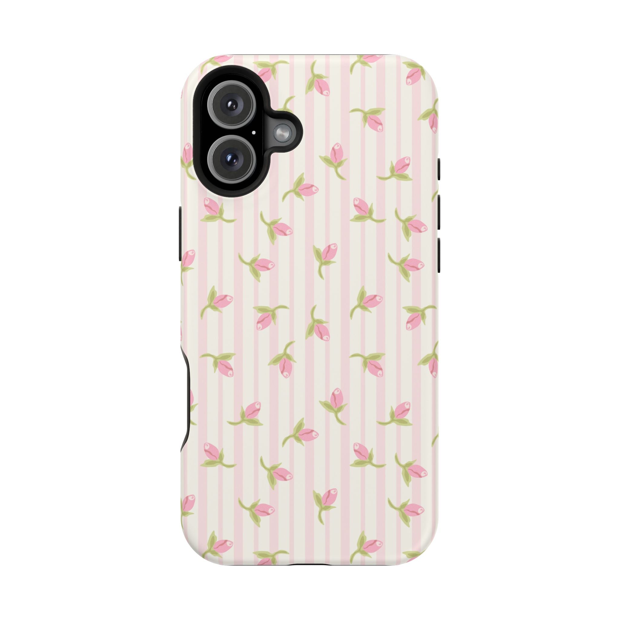 Customizable: Floral Impact-Resistant Phone Case