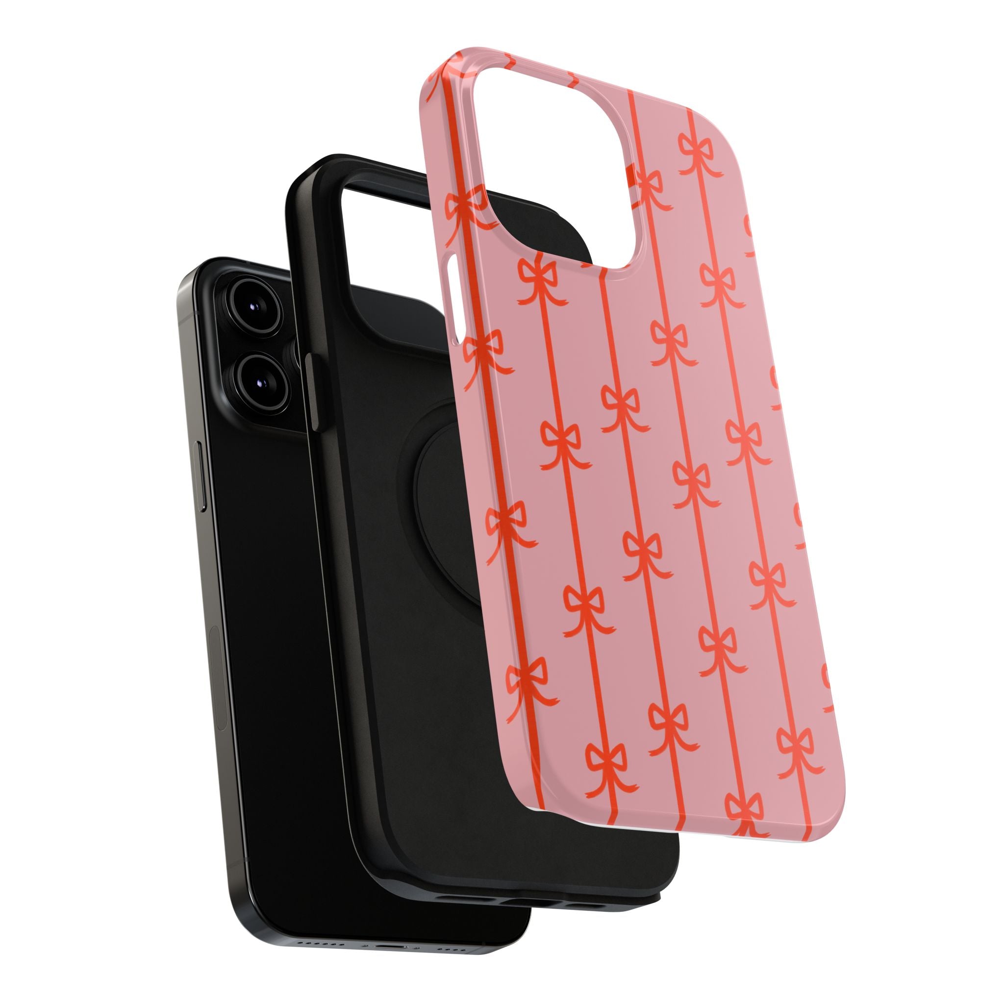 Customizable: Cute Bow Pattern Phone Case
