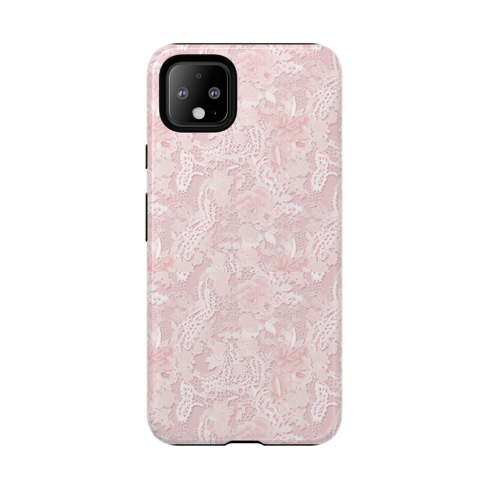 Customizable: Pink Floral Phone Case, Stylish Tough Cases, Unique Gift for Her, Cute Phone Accessories, Floral Tech Cover