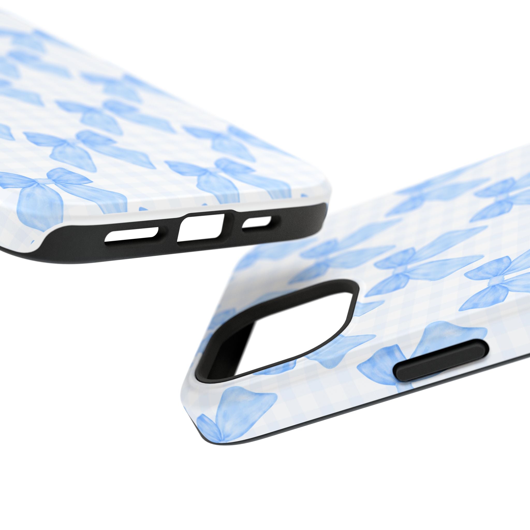 Customizable: Charming Bow Pattern Phone Case