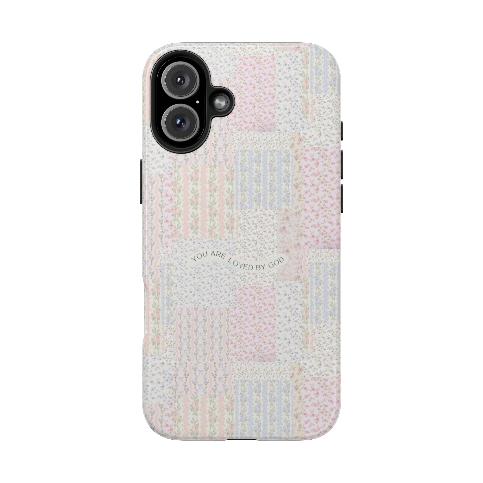 Floral Tough Phone Cases, Protective Phone Cover, Inspirational Tech Accessory, Gift for Her, Fashionable Phone Case, Unique Design