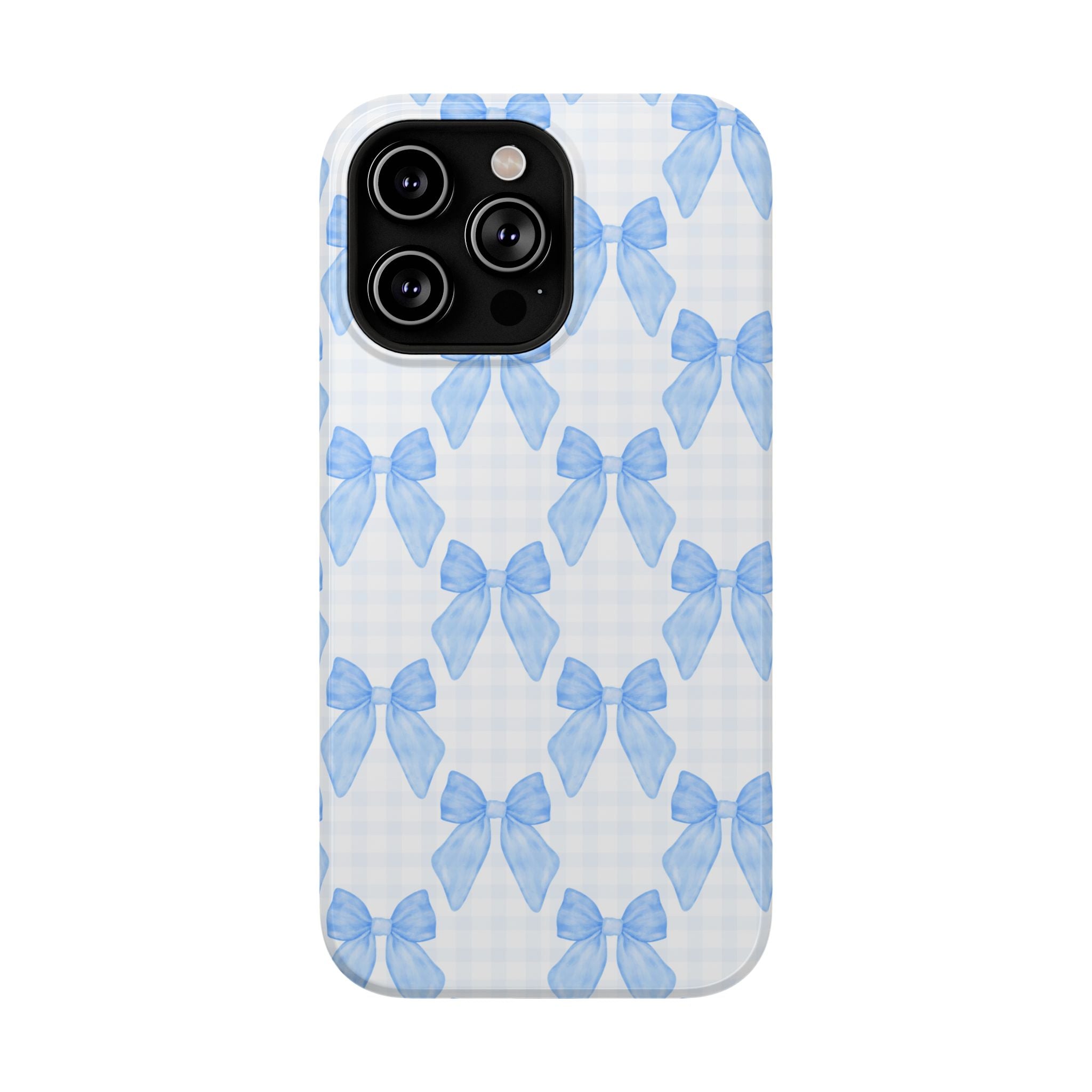 Customizable: Charming Bow Pattern Phone Case