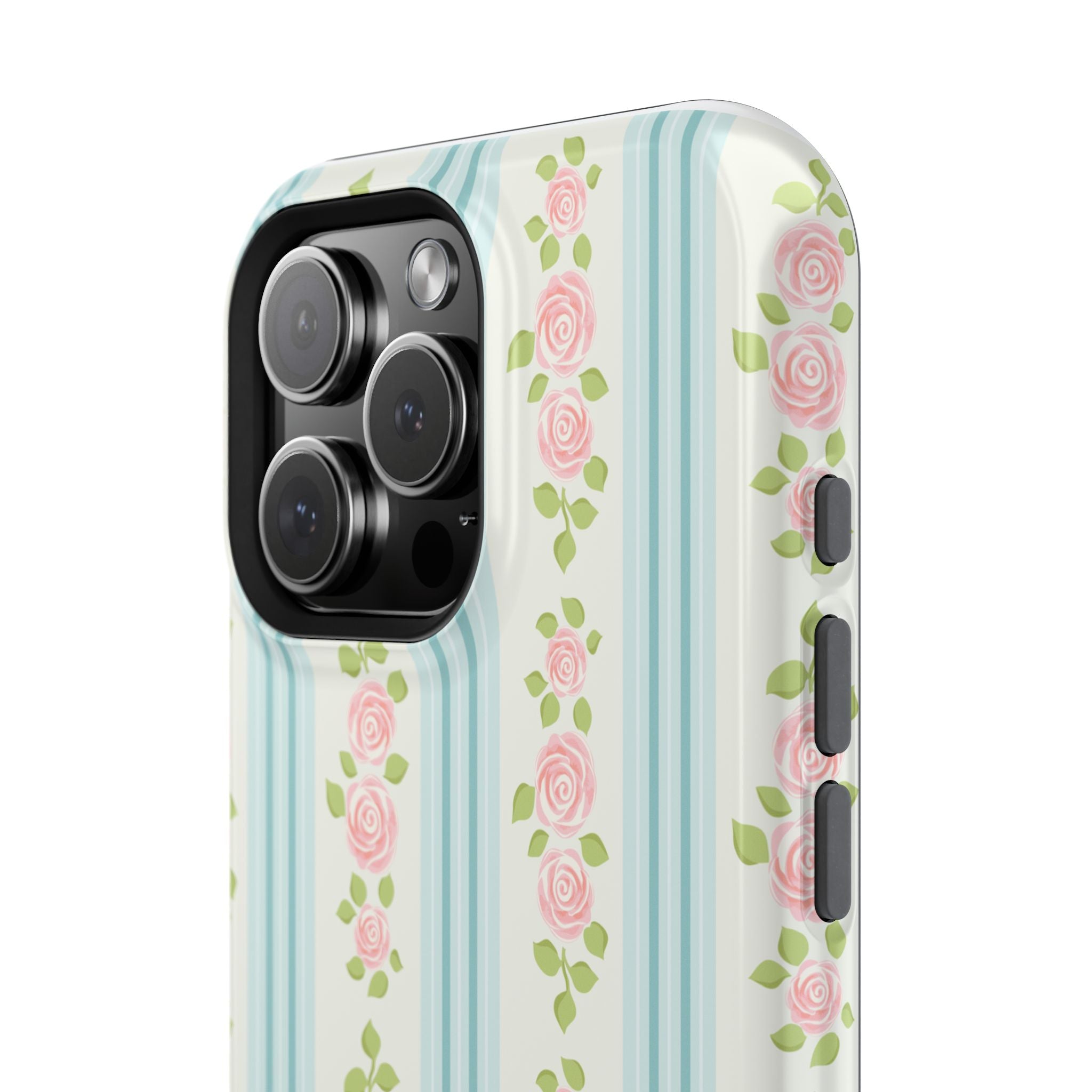 Customizable: Floral Impact-Resistant Phone Case
