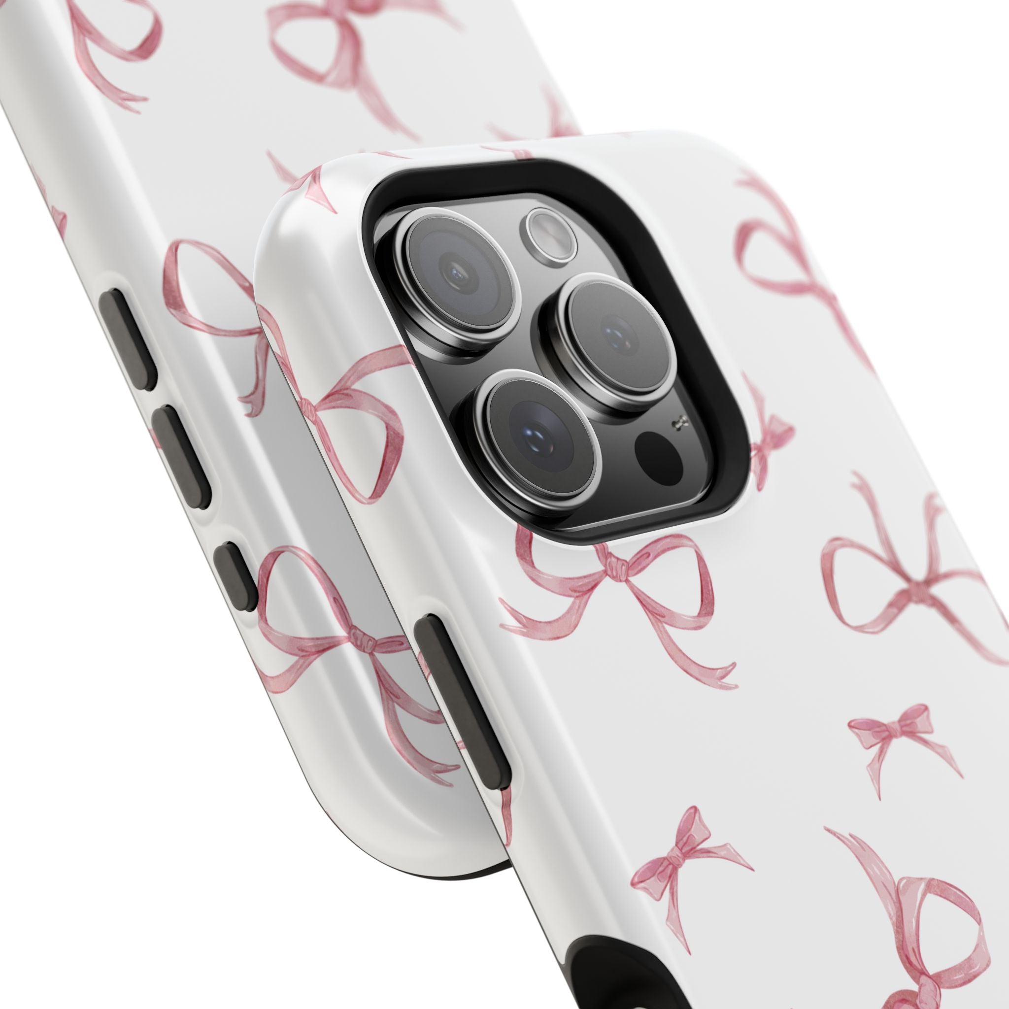 Customizable: Coquette Bow Stylish Impact-Resistant Phone Case