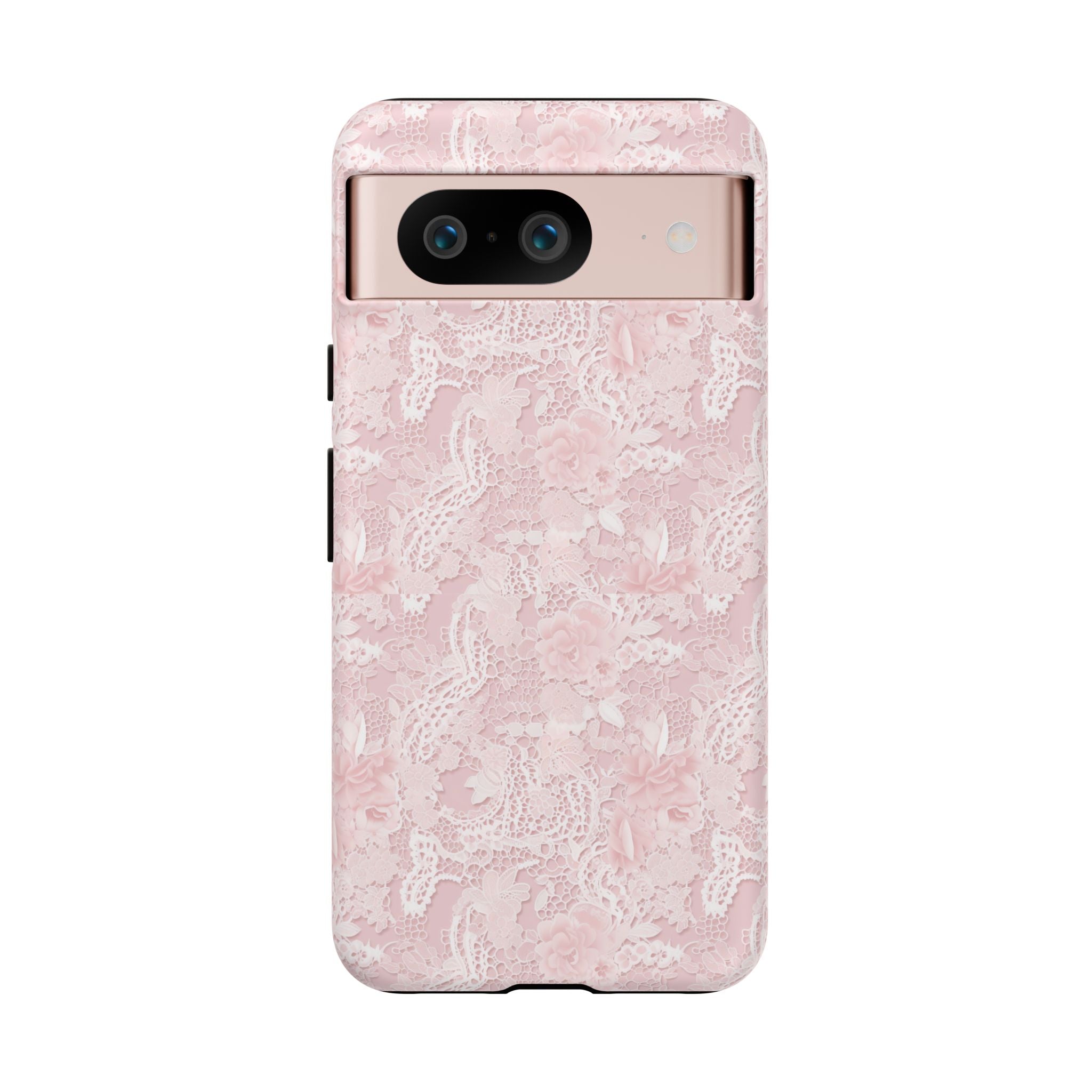 Customizable: Pink Floral Phone Case, Stylish Tough Cases, Unique Gift for Her, Cute Phone Accessories, Floral Tech Cover