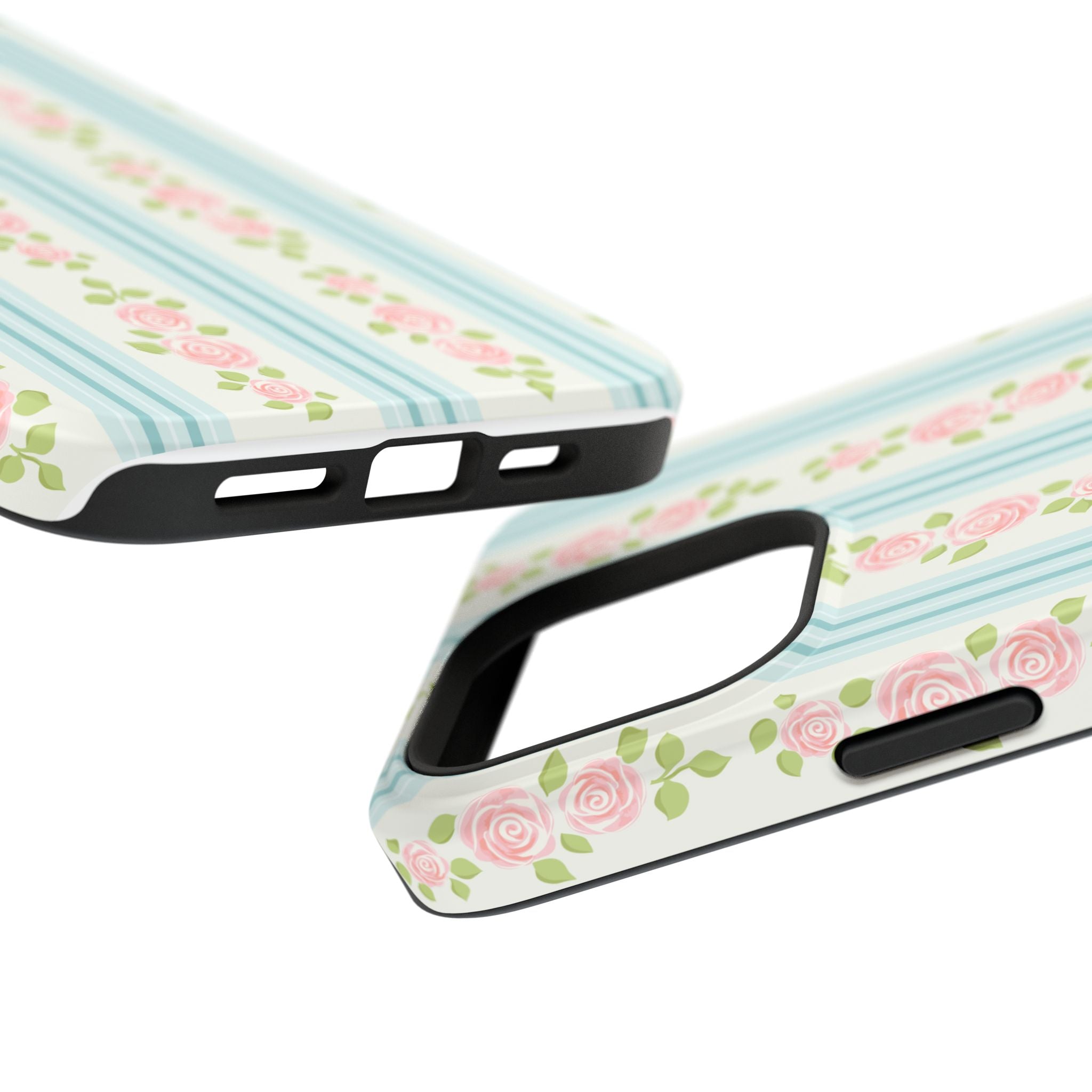 Customizable: Floral Impact-Resistant Phone Case