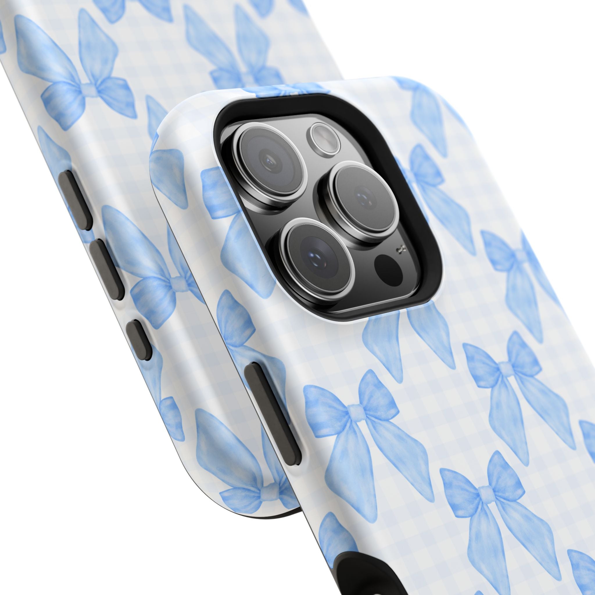 Customizable: Charming Bow Pattern Phone Case