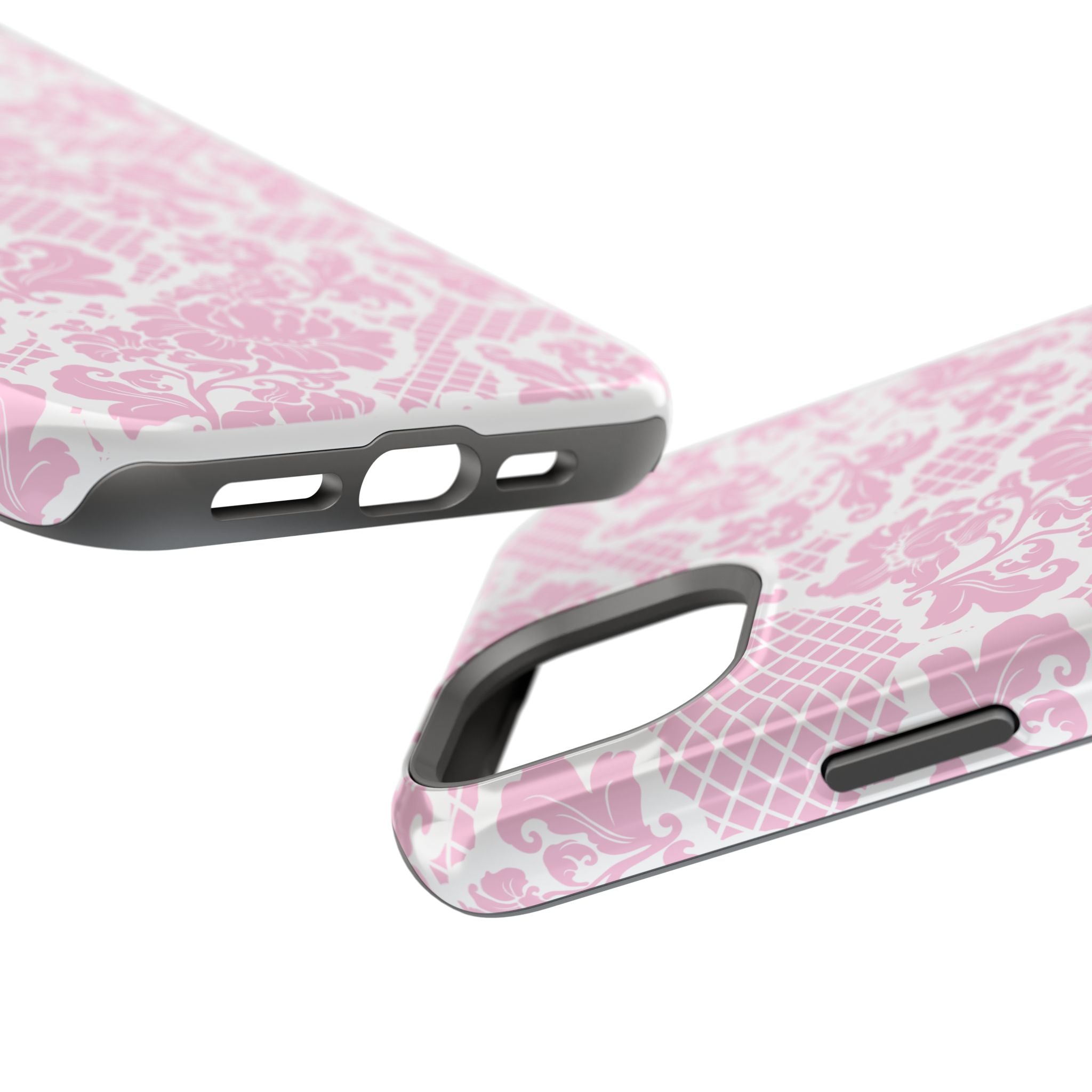 Customizable: Pink Lace Inspired Elegantly Chic Impact-Resistant Case