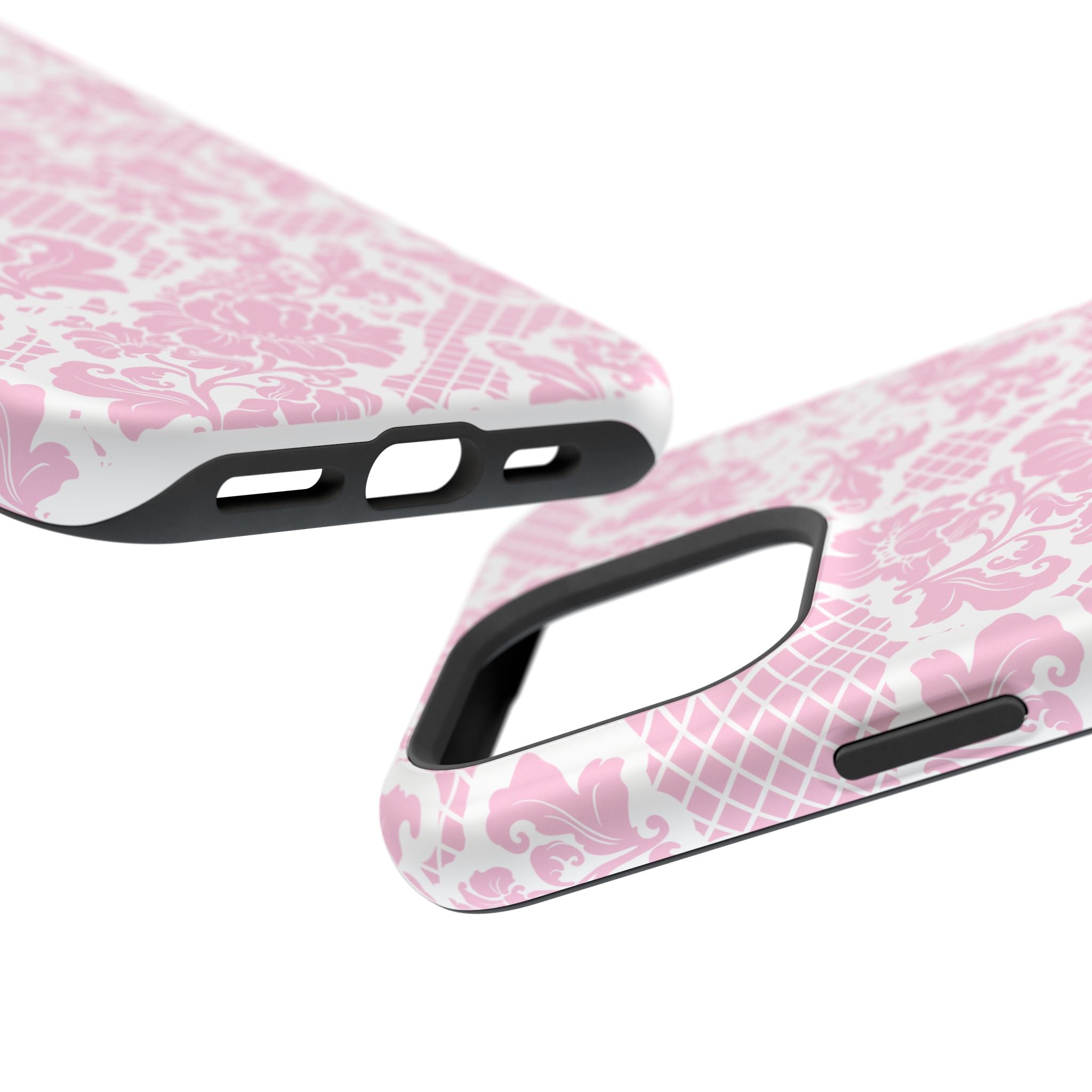 Customizable: Pink Lace Inspired Elegantly Chic Impact-Resistant Case