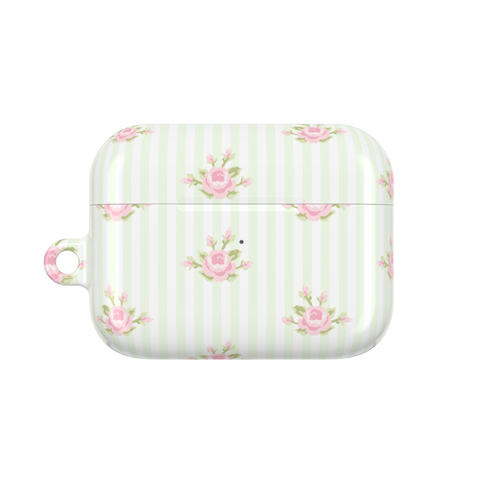 Floral AirPod Cases | Cute Tech Accessory, Gift for Her, Floral Pattern, Spring Vibes, Rose Design, Trendy Earbud Case