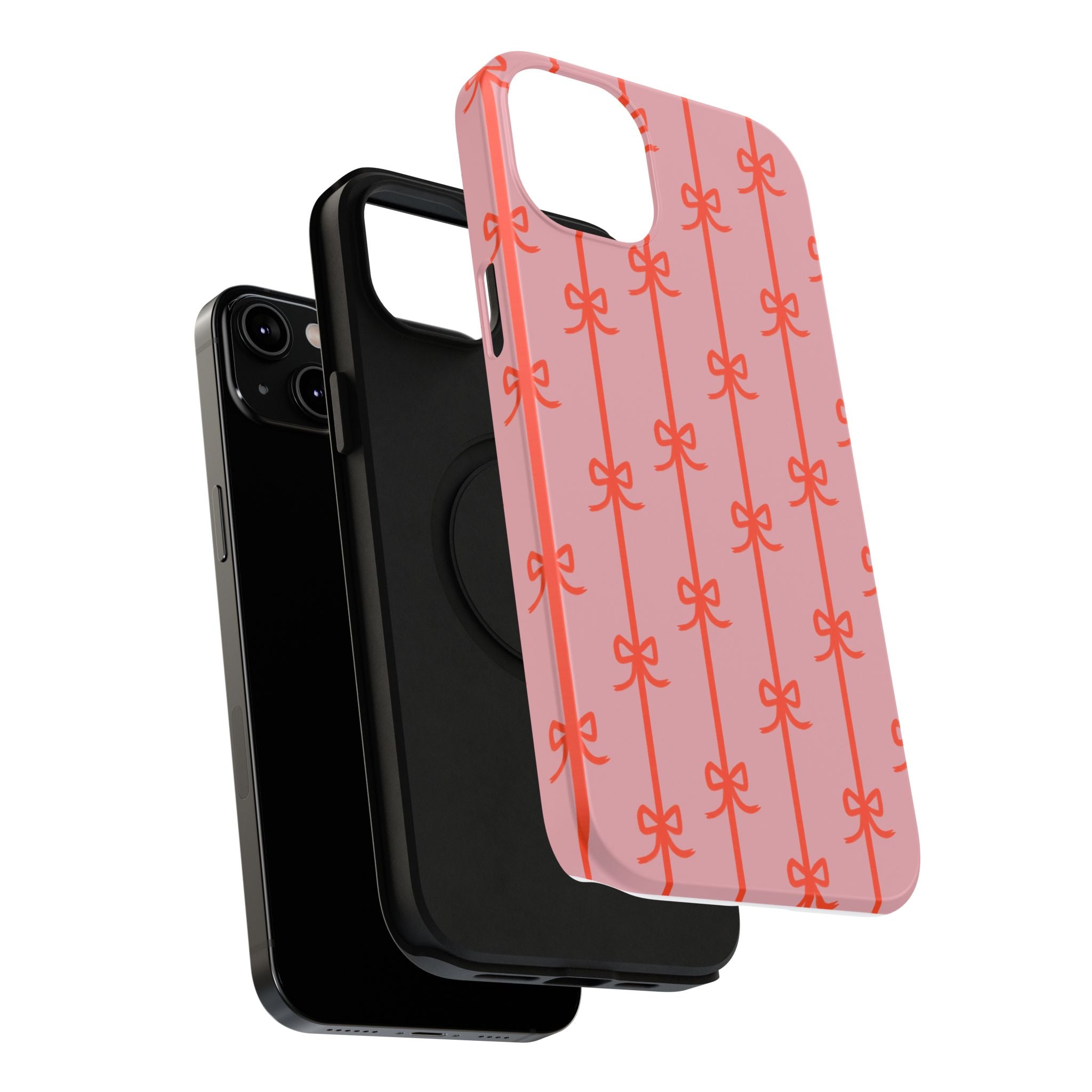 Customizable: Cute Bow Pattern Phone Case