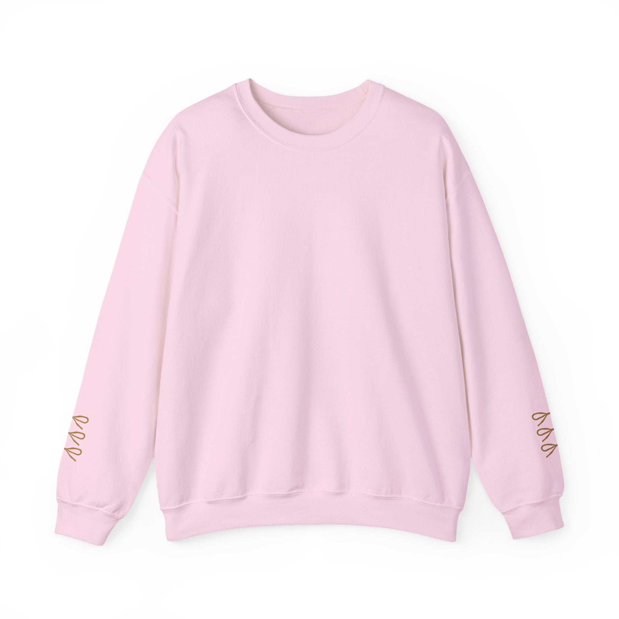 Customizable Gold Football & Bows Sweatshirt