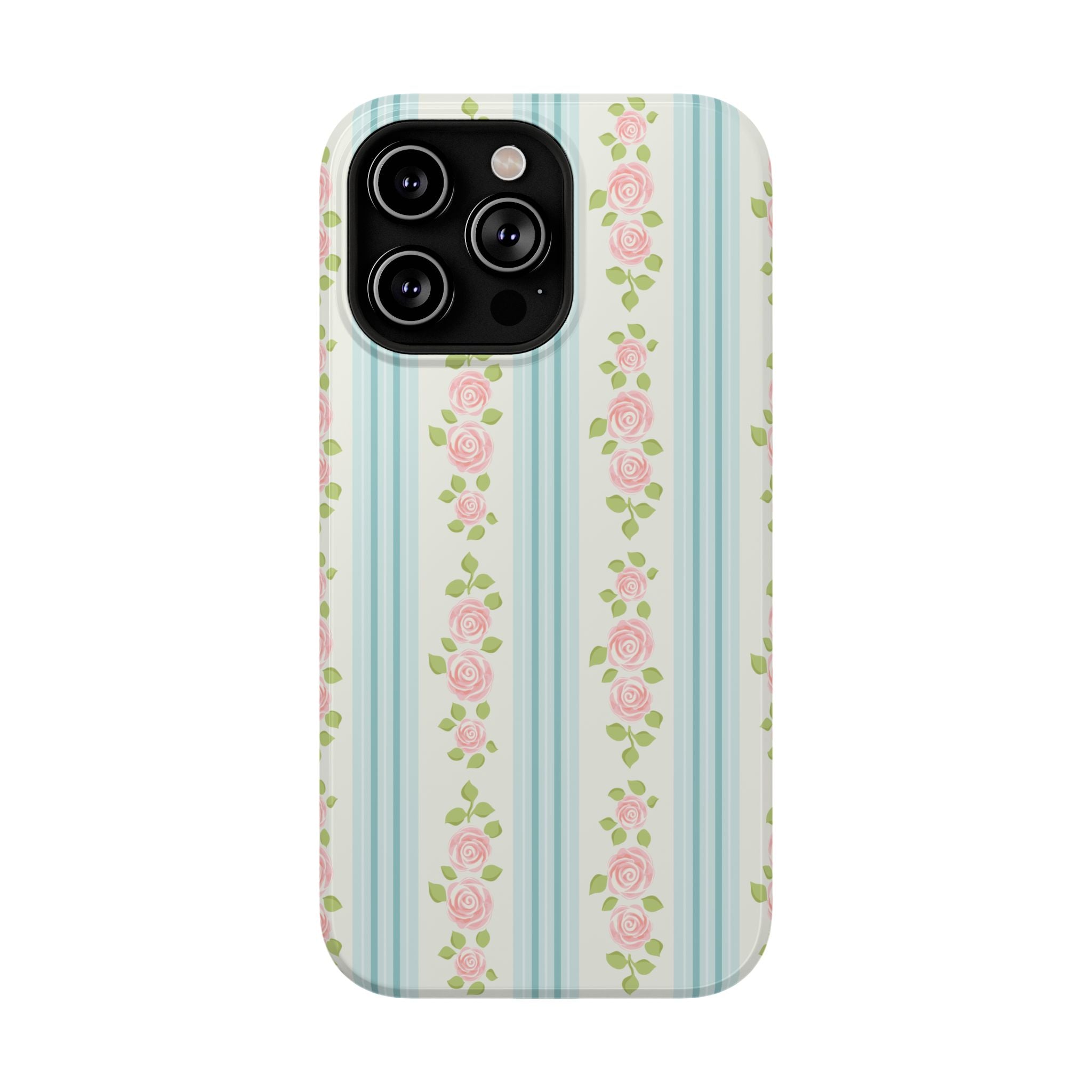 Customizable: Floral Impact-Resistant Phone Case