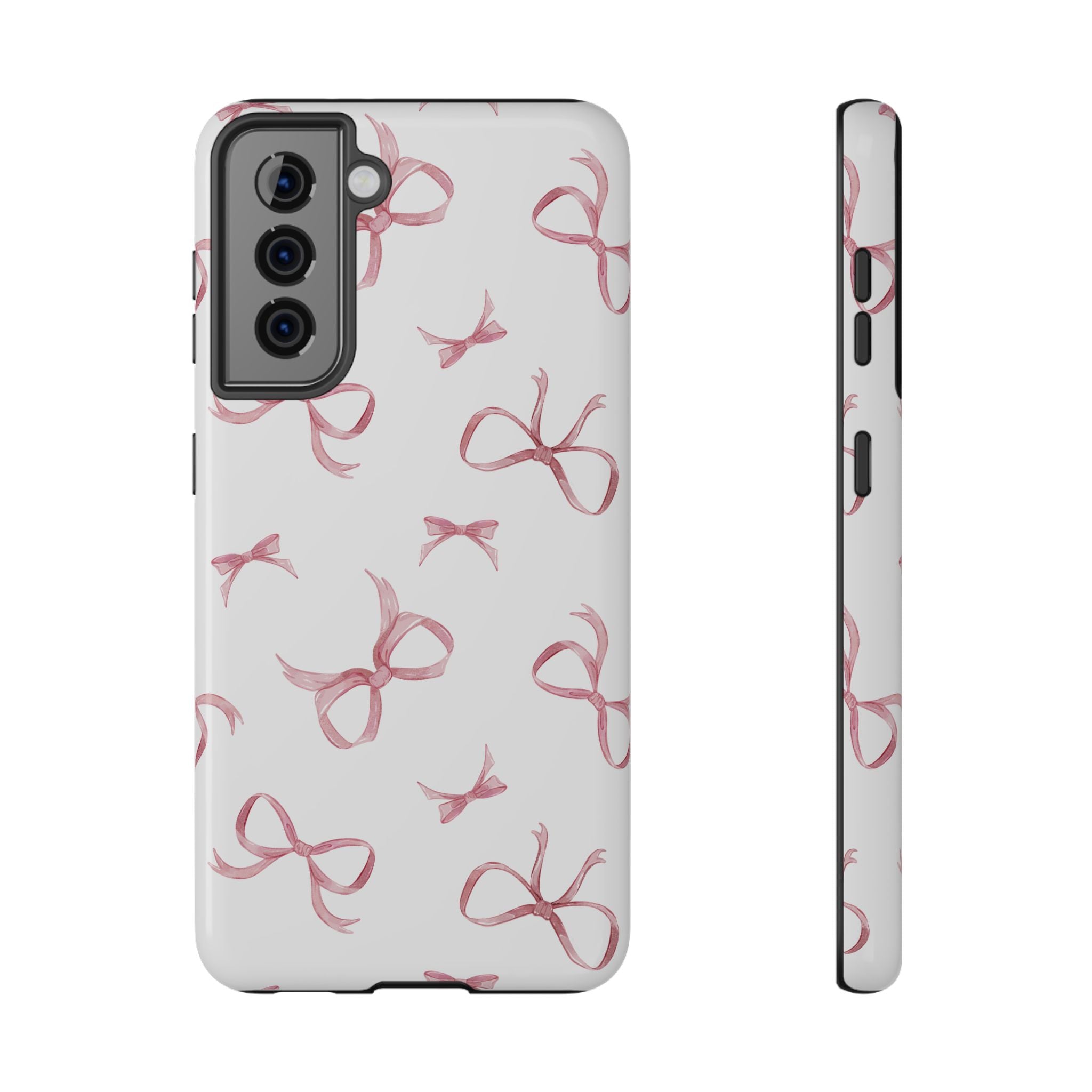 Customizable: Coquette Bow Stylish Impact-Resistant Phone Case