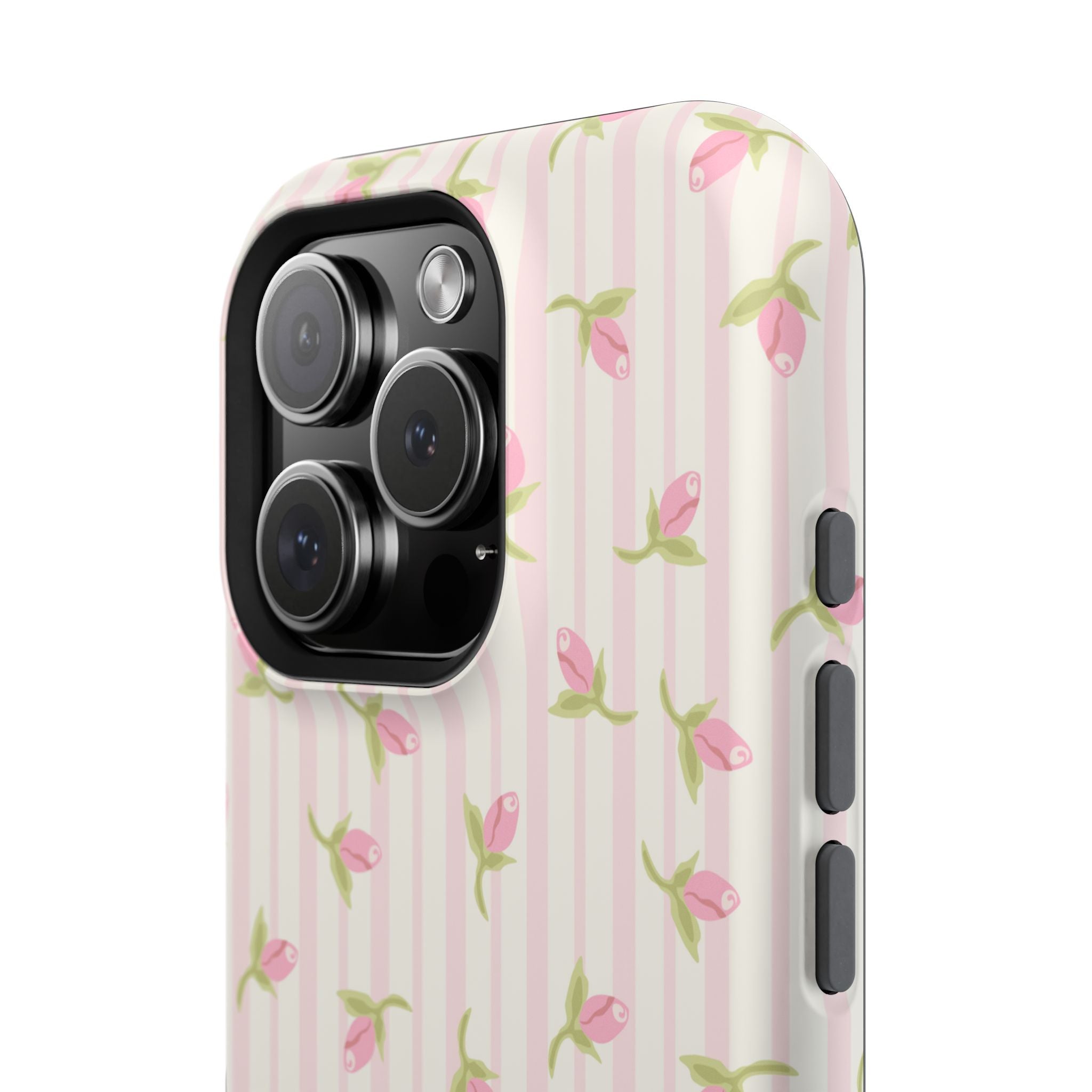Customizable: Floral Impact-Resistant Phone Case