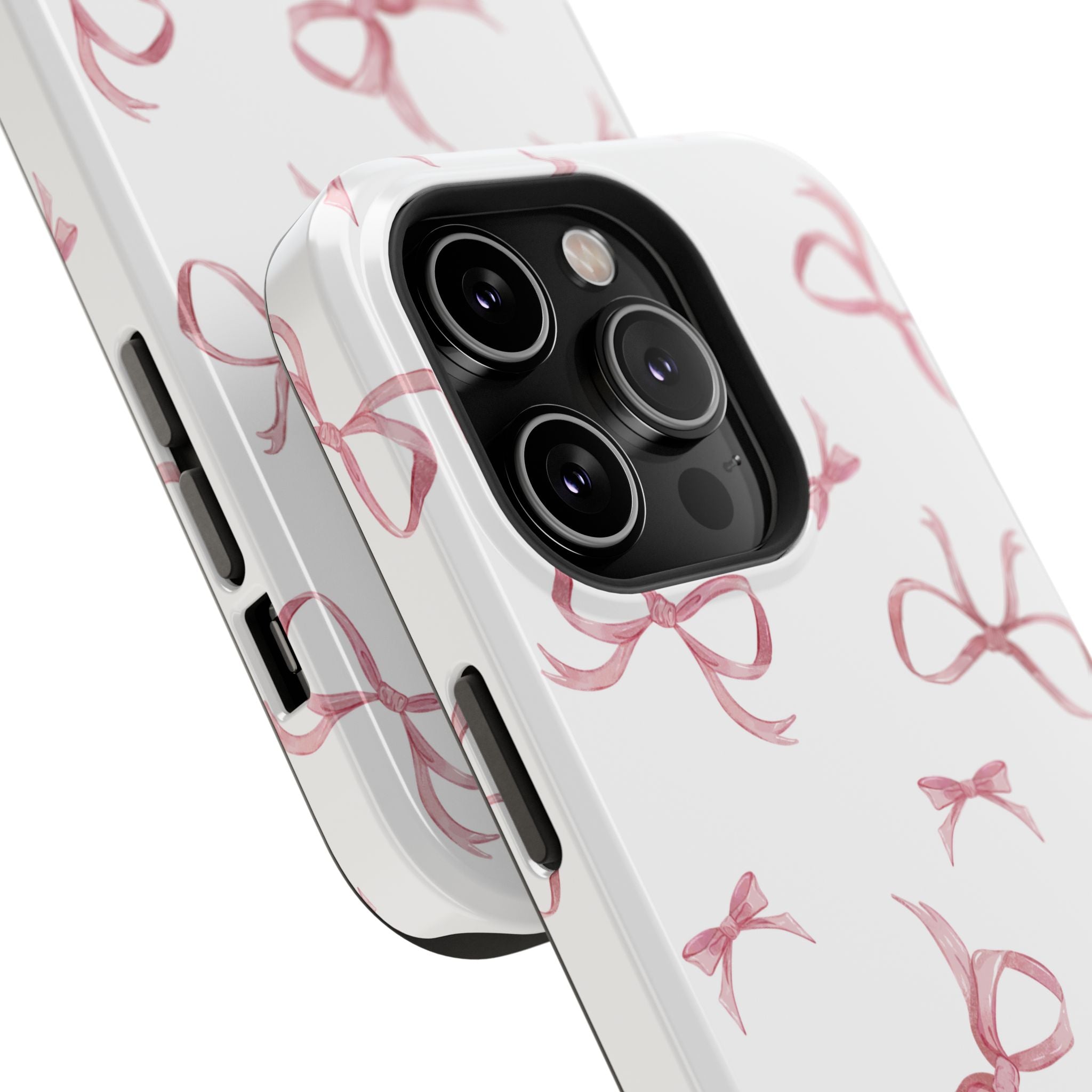 Customizable: Coquette Bow Stylish Impact-Resistant Phone Case