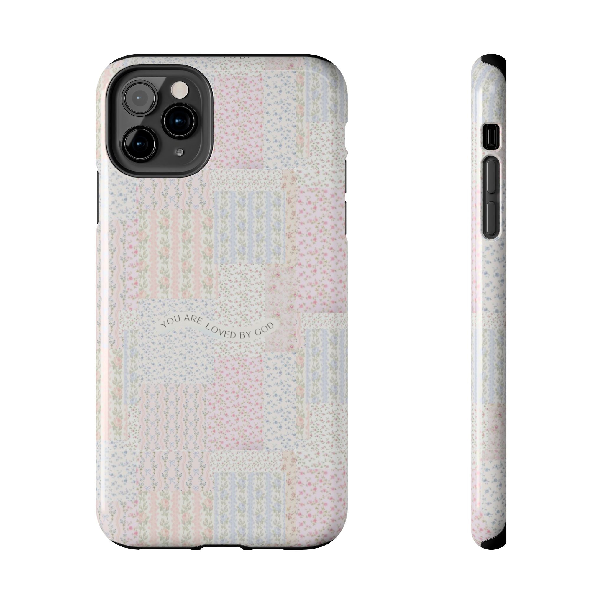 Floral Tough Phone Cases, Protective Phone Cover, Inspirational Tech Accessory, Gift for Her, Fashionable Phone Case, Unique Design