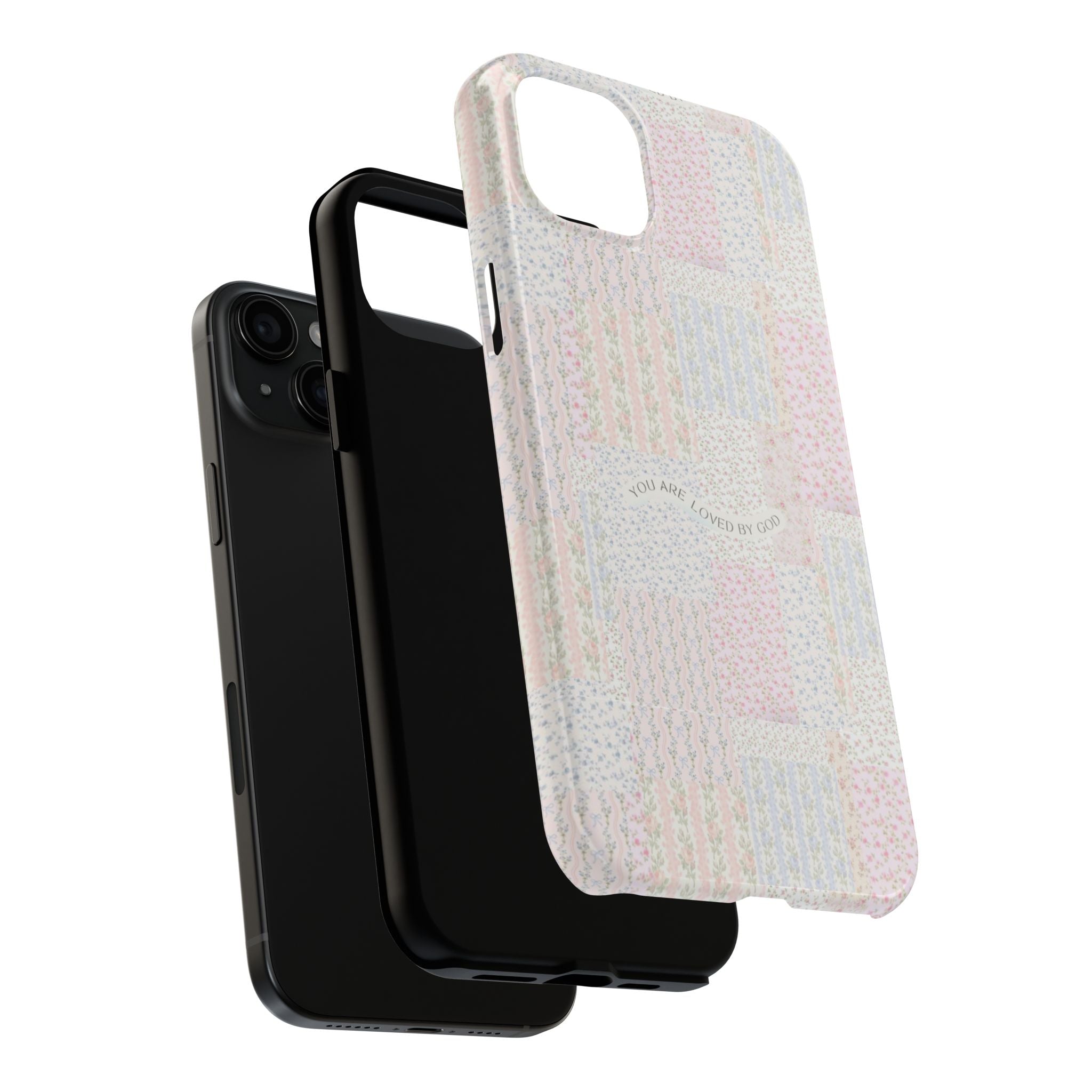 Floral Tough Phone Cases, Protective Phone Cover, Inspirational Tech Accessory, Gift for Her, Fashionable Phone Case, Unique Design