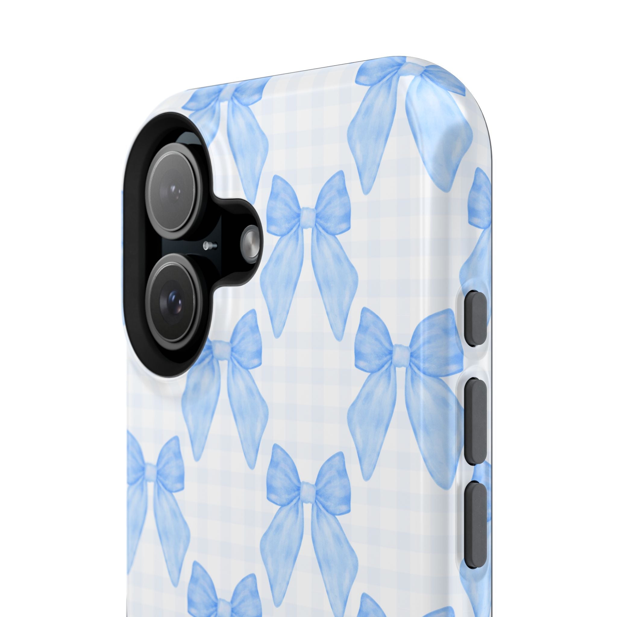 Customizable: Charming Bow Pattern Phone Case