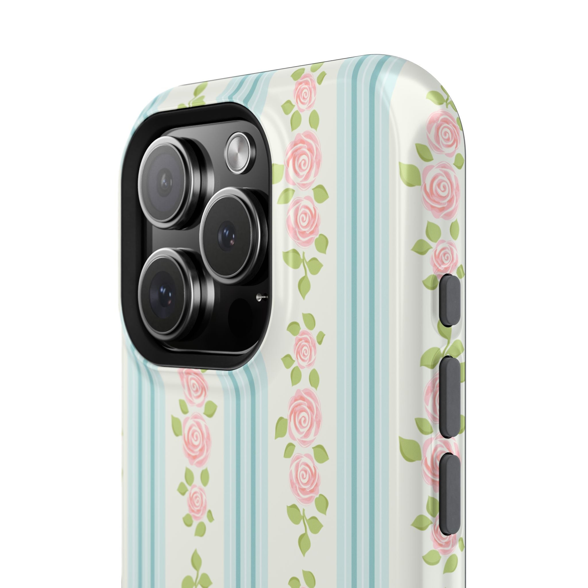 Customizable: Floral Impact-Resistant Phone Case