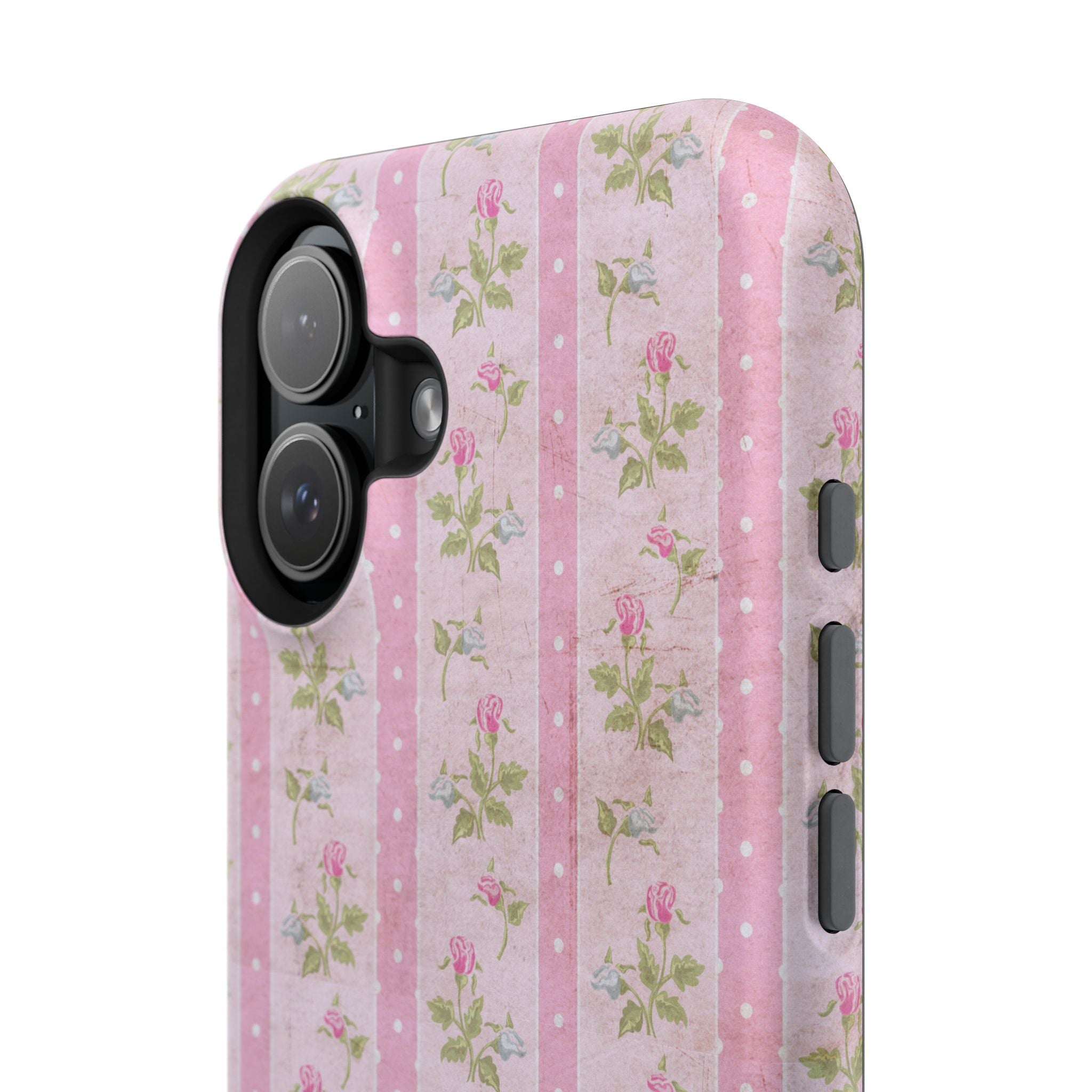 Impact-Resistant Phone Case, Inspirational Quote Case, Gift for Her, Bible Verse Decor, Floral Design Phone Cover