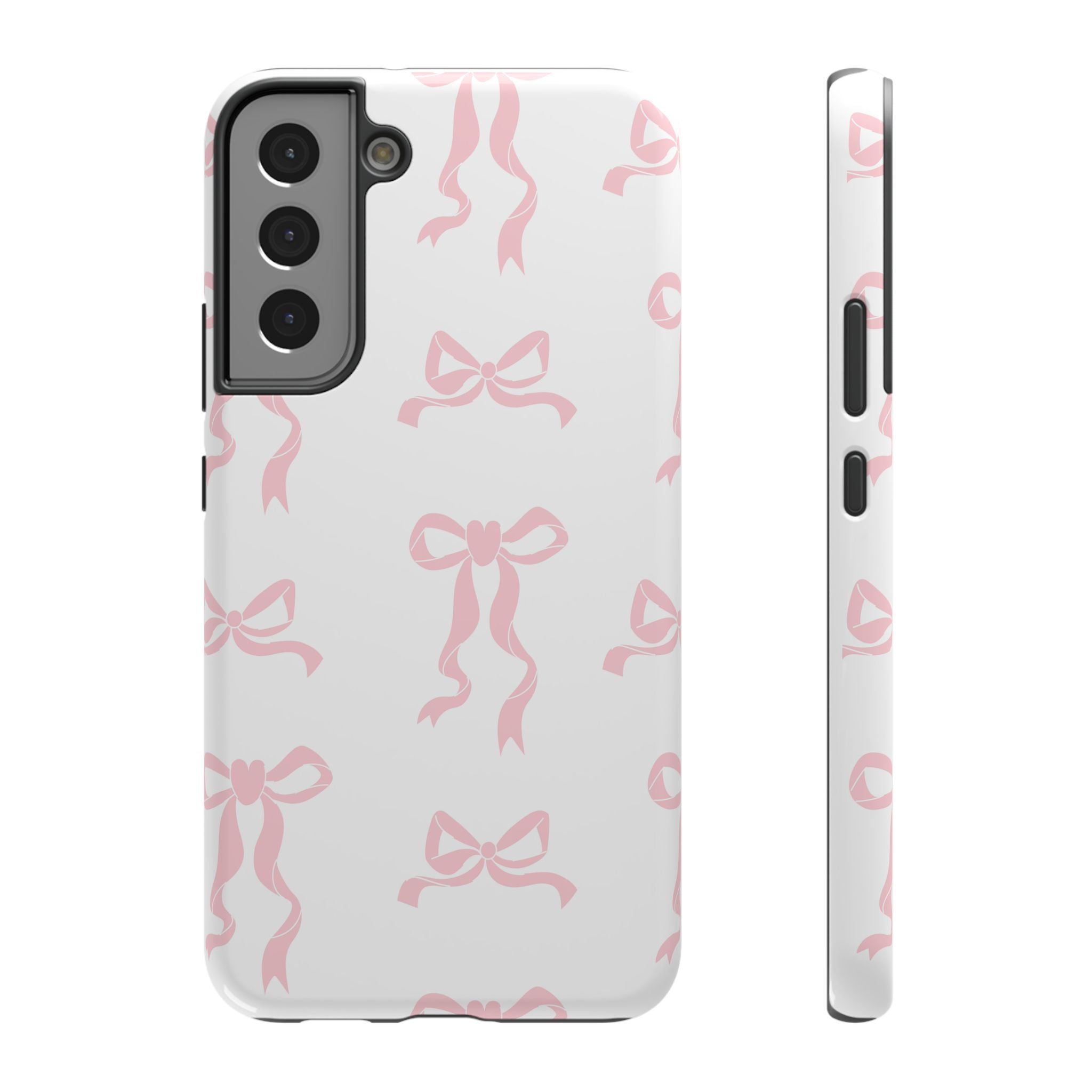 Customizable Cute Bow Pattern Phone Case