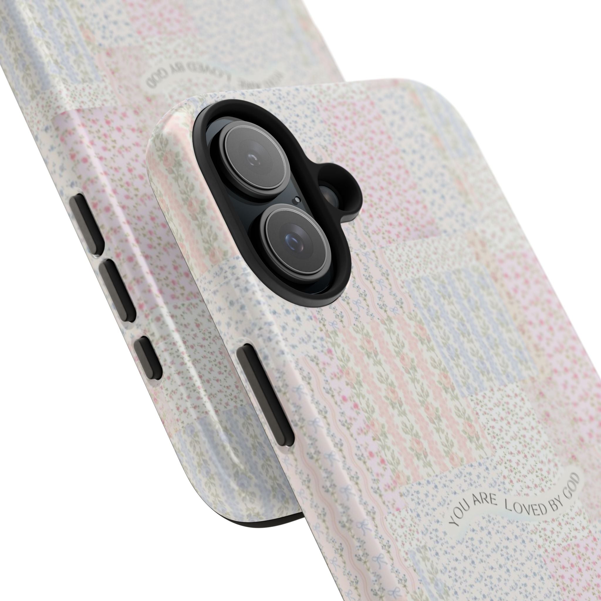 Floral Tough Phone Cases, Protective Phone Cover, Inspirational Tech Accessory, Gift for Her, Fashionable Phone Case, Unique Design