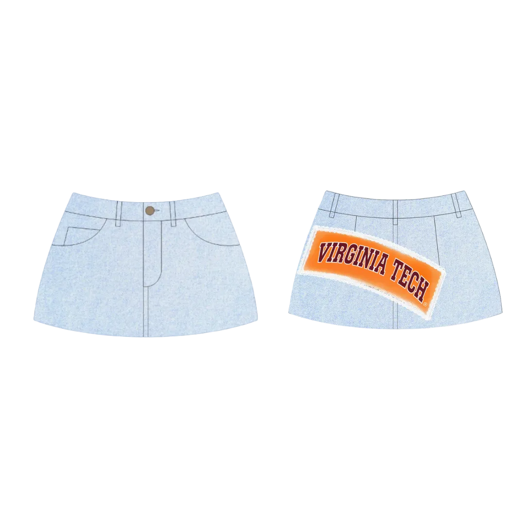 Vt Denim Skirt (Vintage)