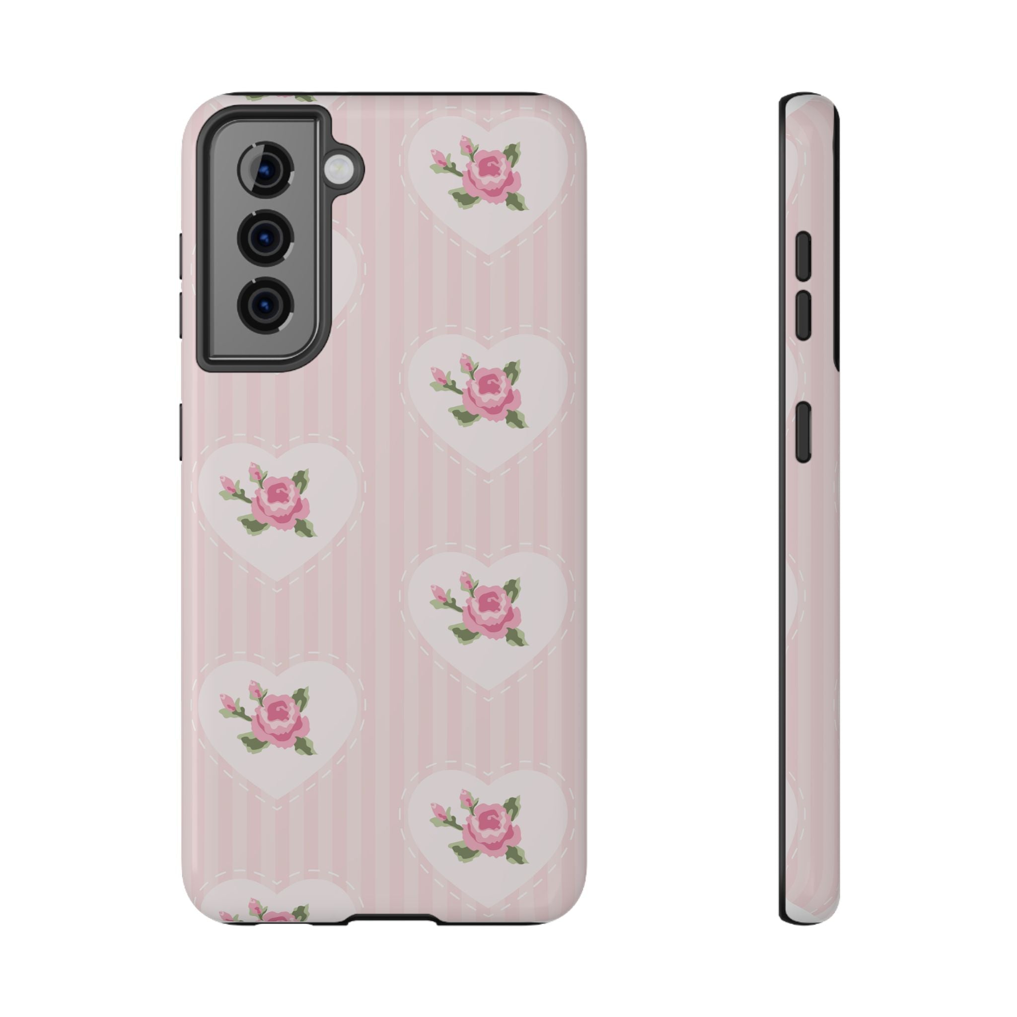 Customizable: Floral Heart Phone Case