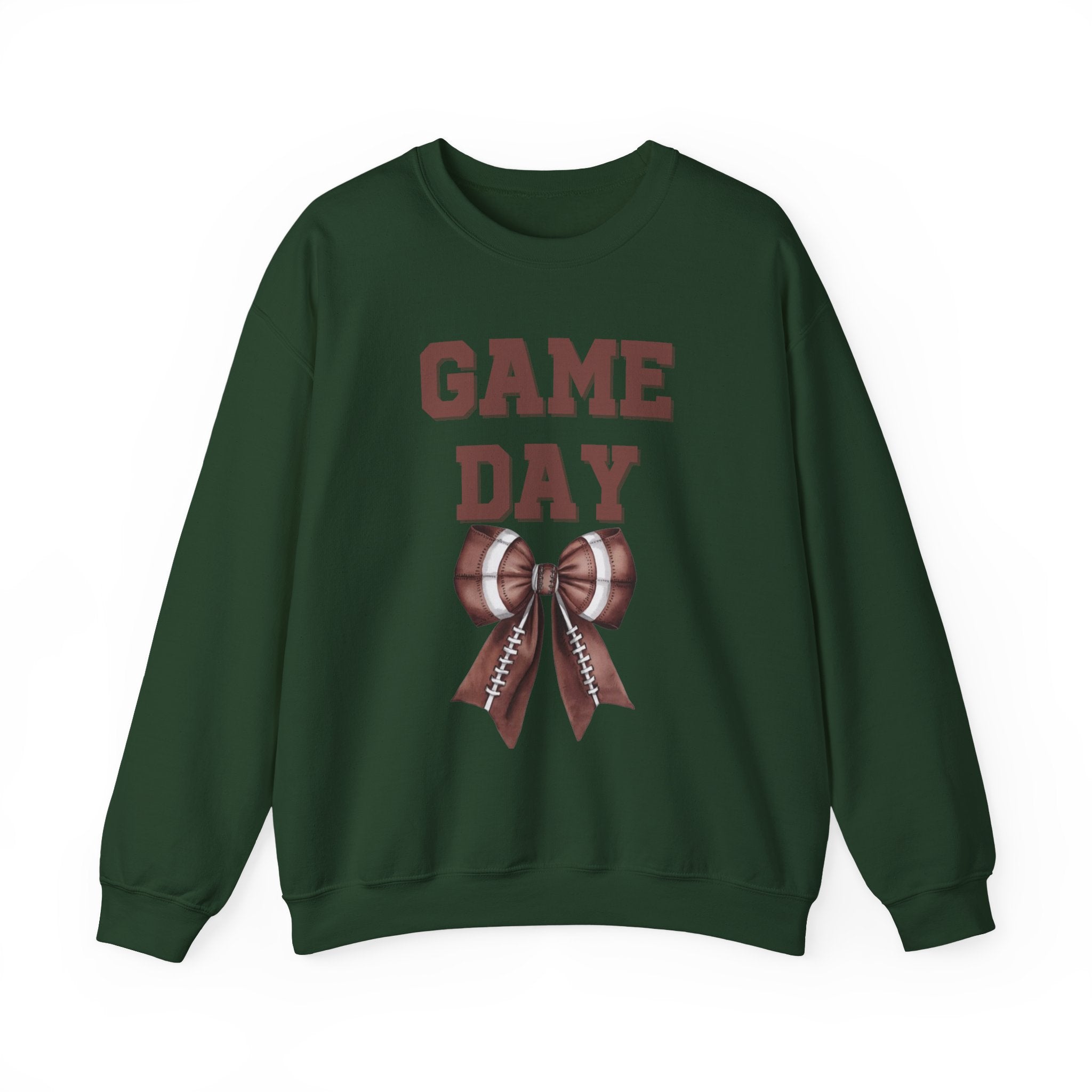 Customizable Brown Game Day Sweatshirt, Sports Apparel, Tailgate Fashion