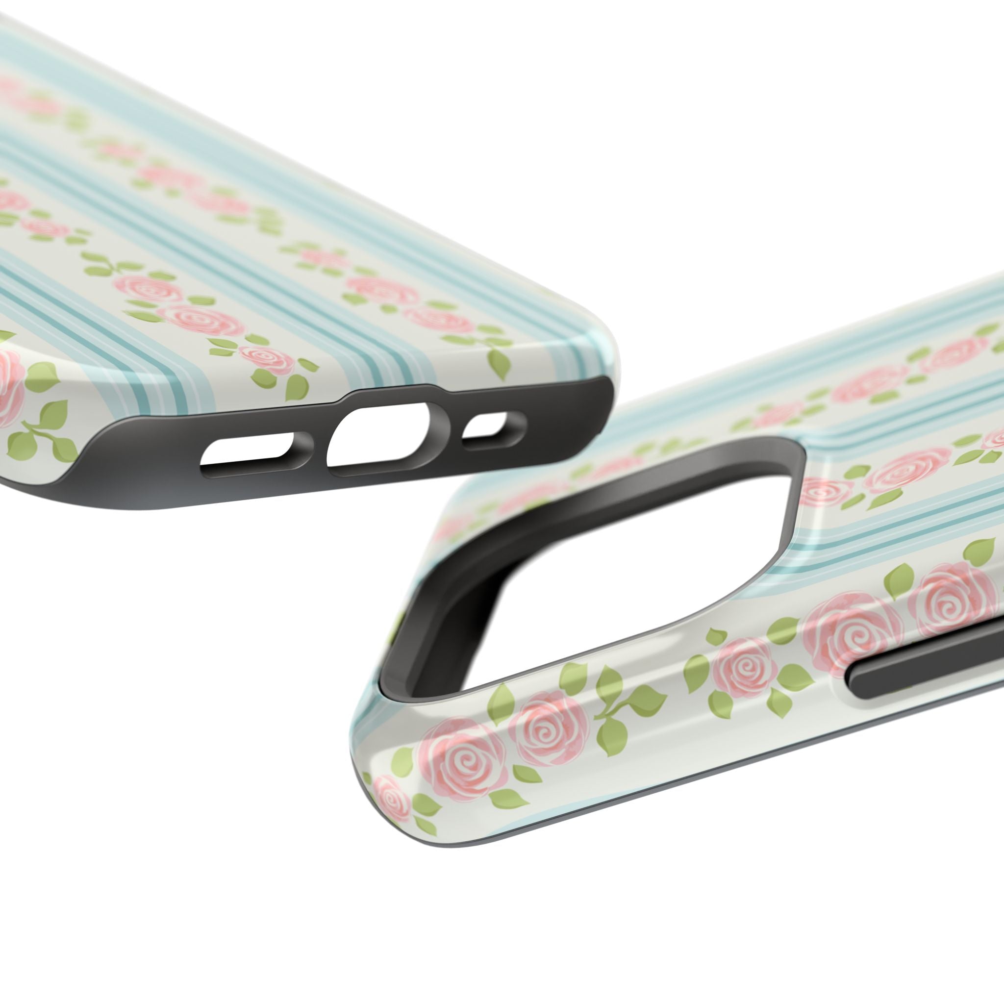Customizable: Floral Impact-Resistant Phone Case