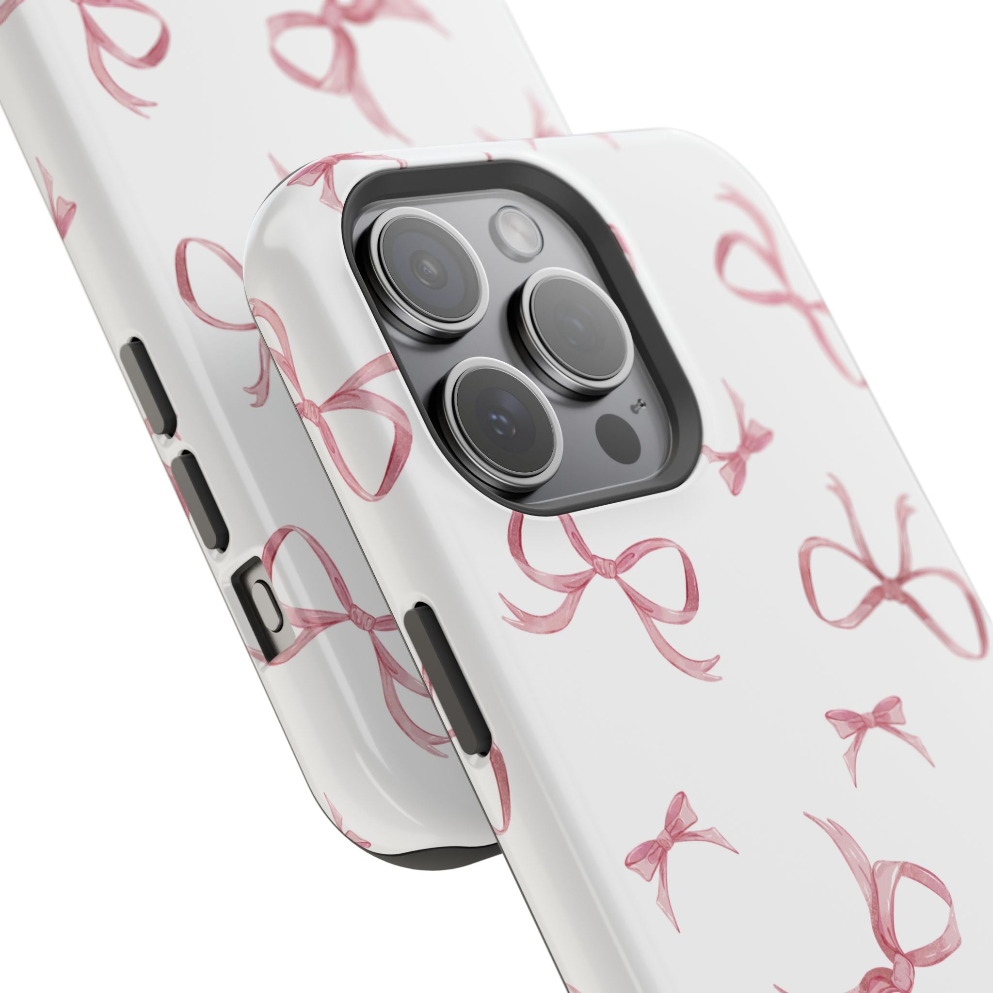 Customizable: Coquette Bow Stylish Impact-Resistant Phone Case